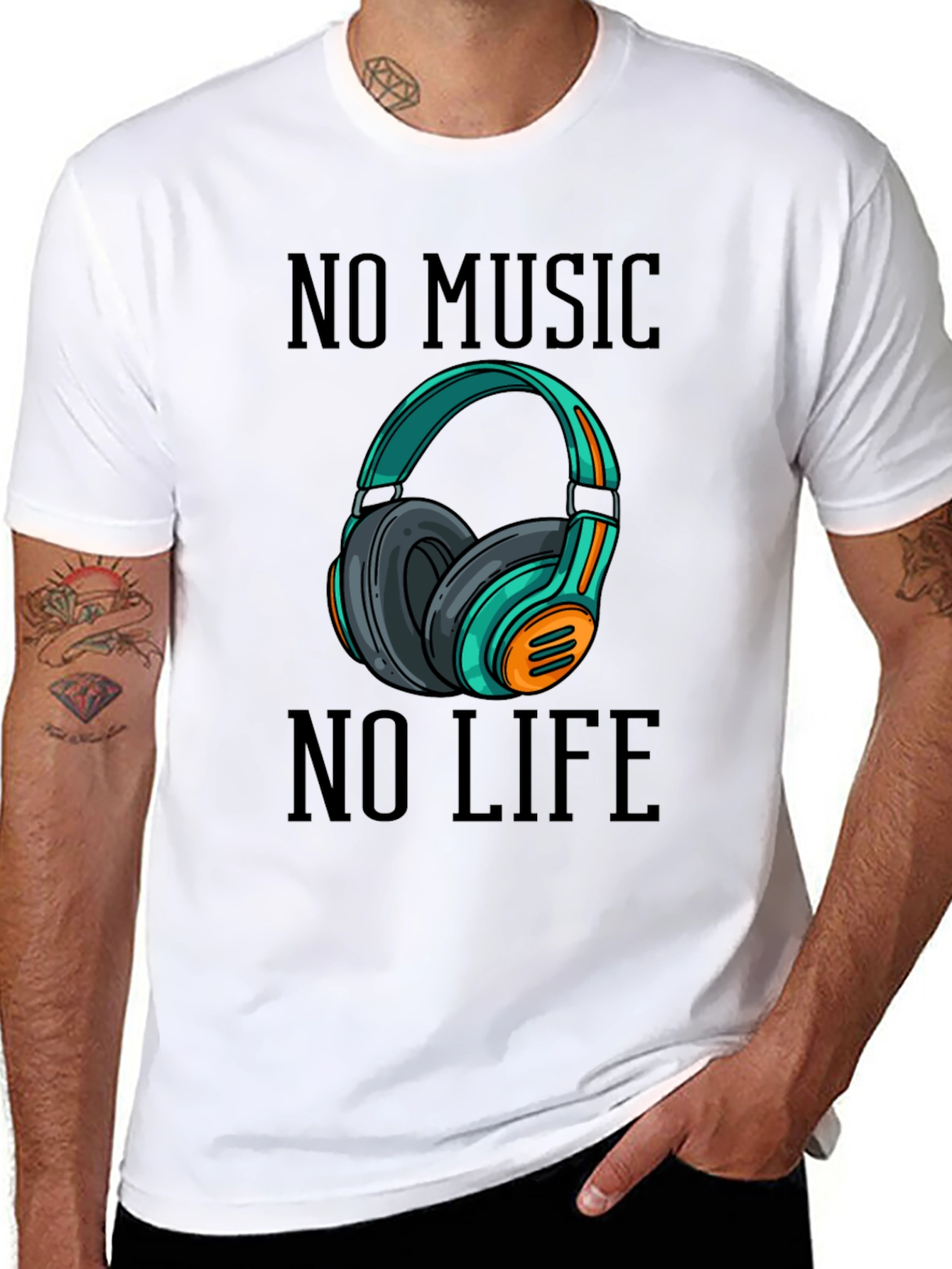 No Music No Life T-Shirt