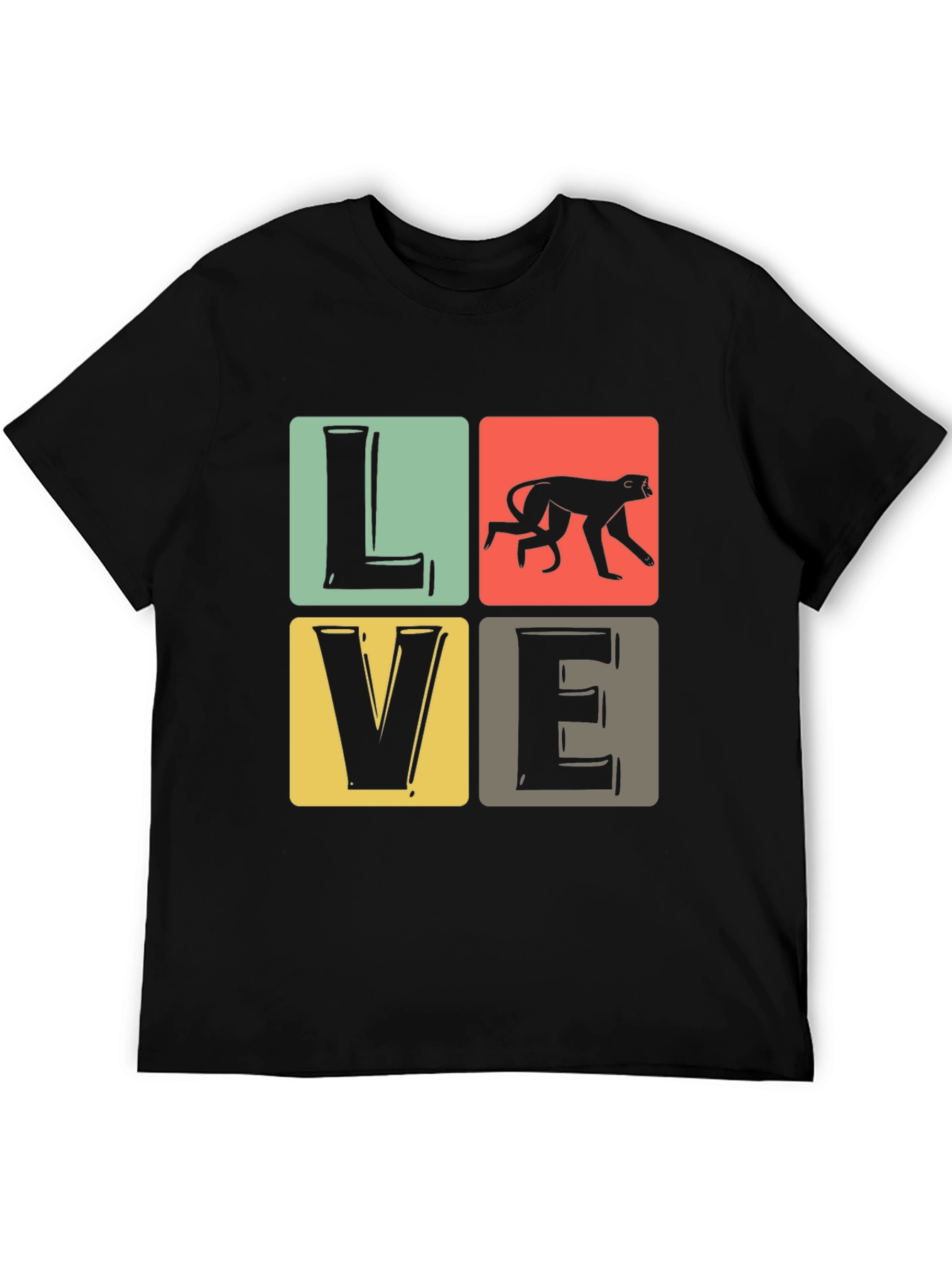 Love Monkey Graphic T-Shirt - Unisex