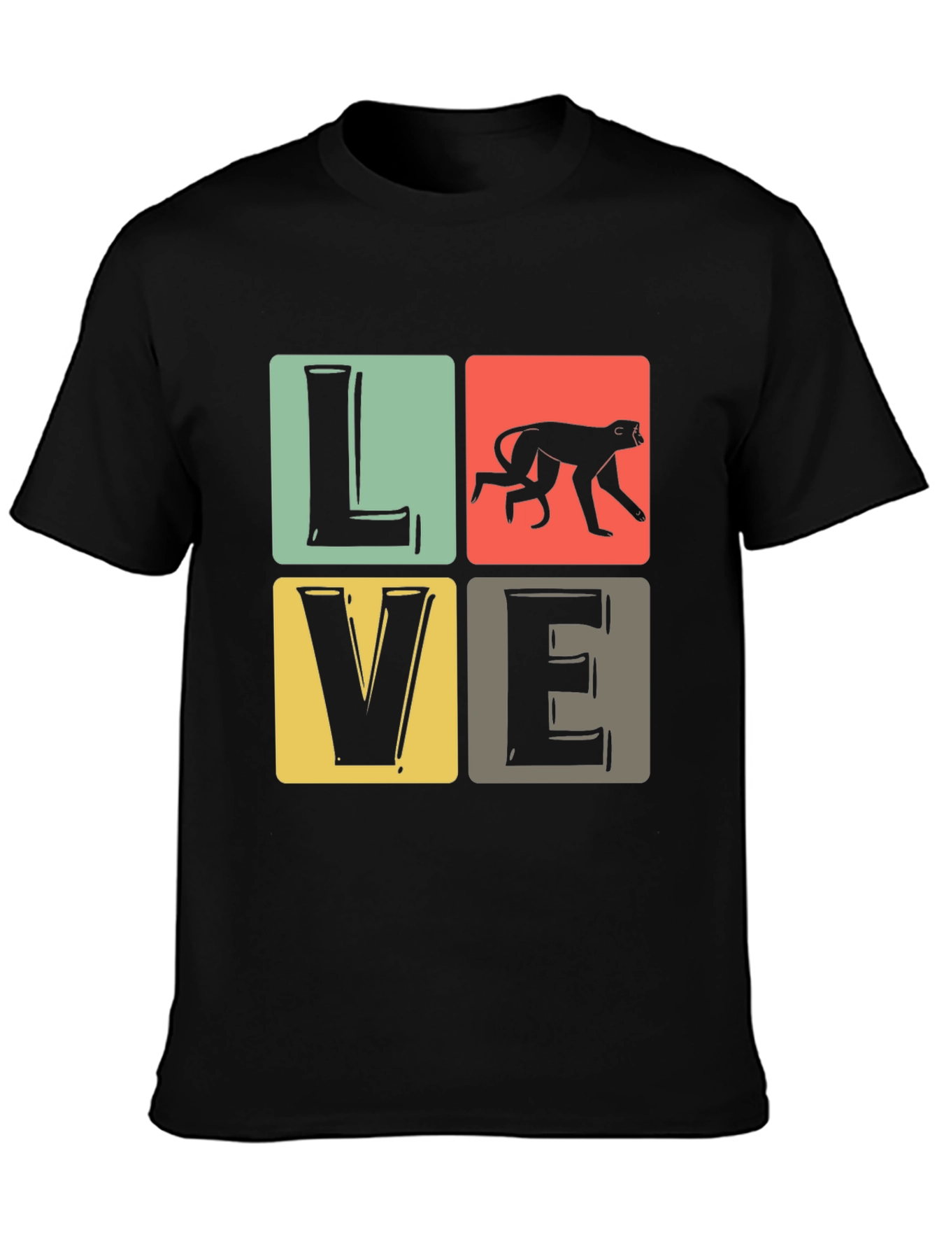 Love Monkey Graphic T-Shirt - Unisex