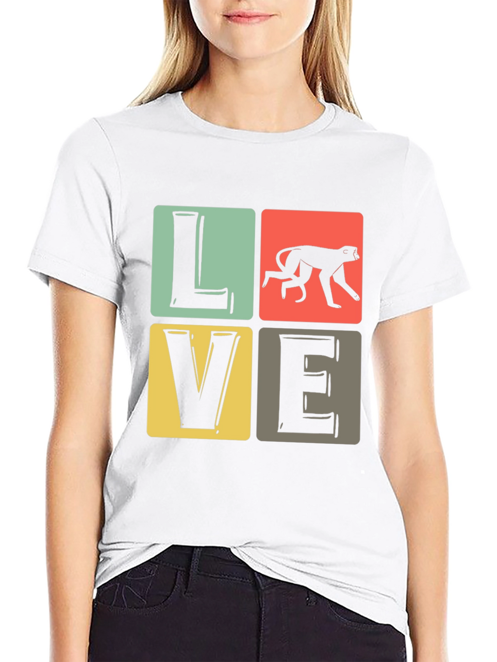 Love Monkey Graphic T-Shirt - Unisex