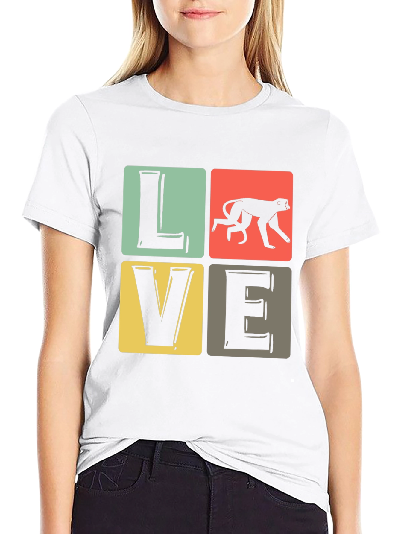 Love Monkey Graphic T-Shirt - Unisex