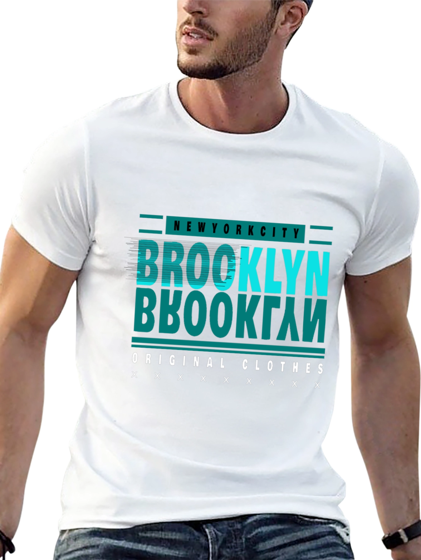 Brooklyn New York City Graphic Tee - Original Clothes