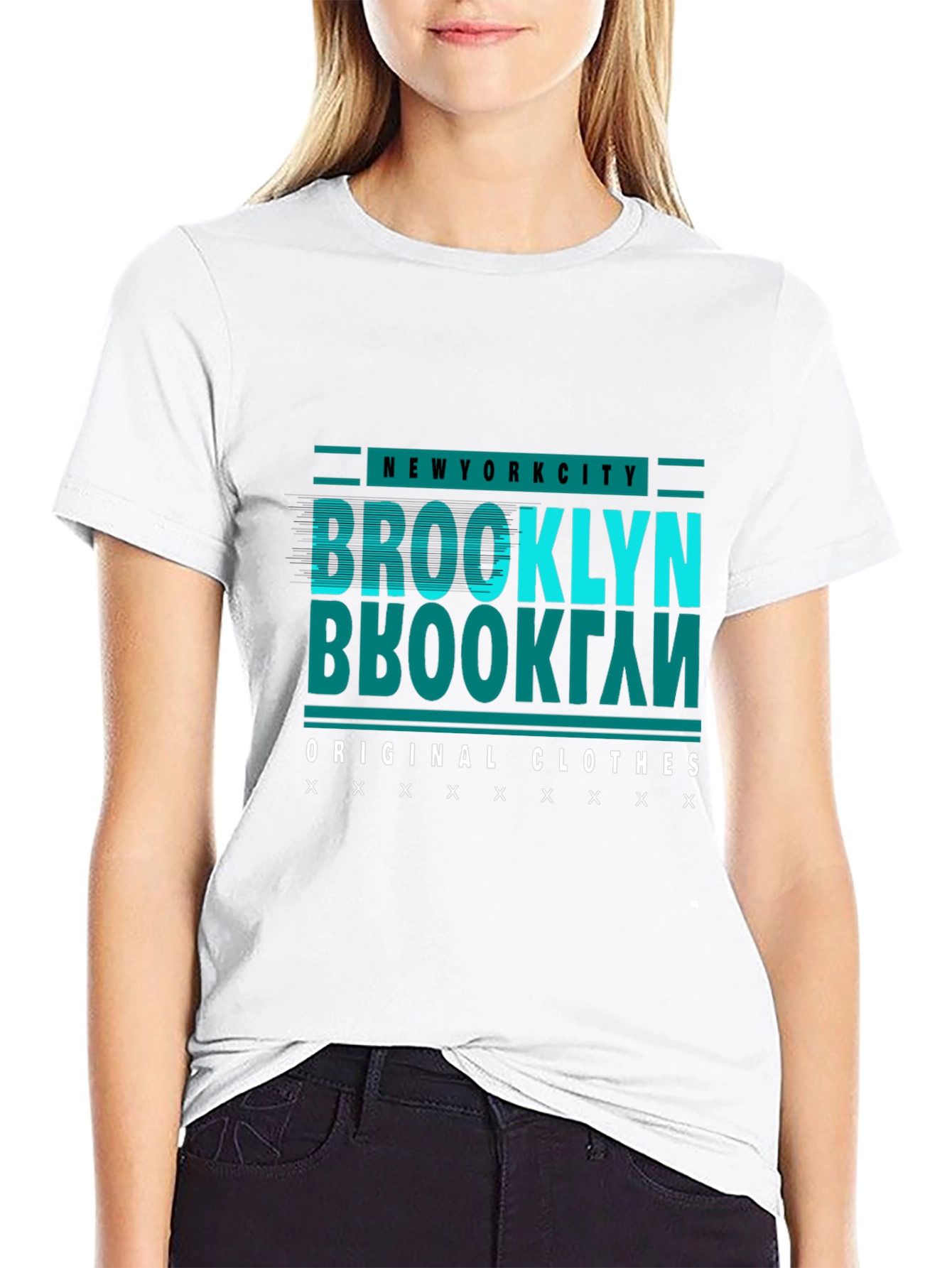 Brooklyn New York City Graphic Tee - Original Clothes