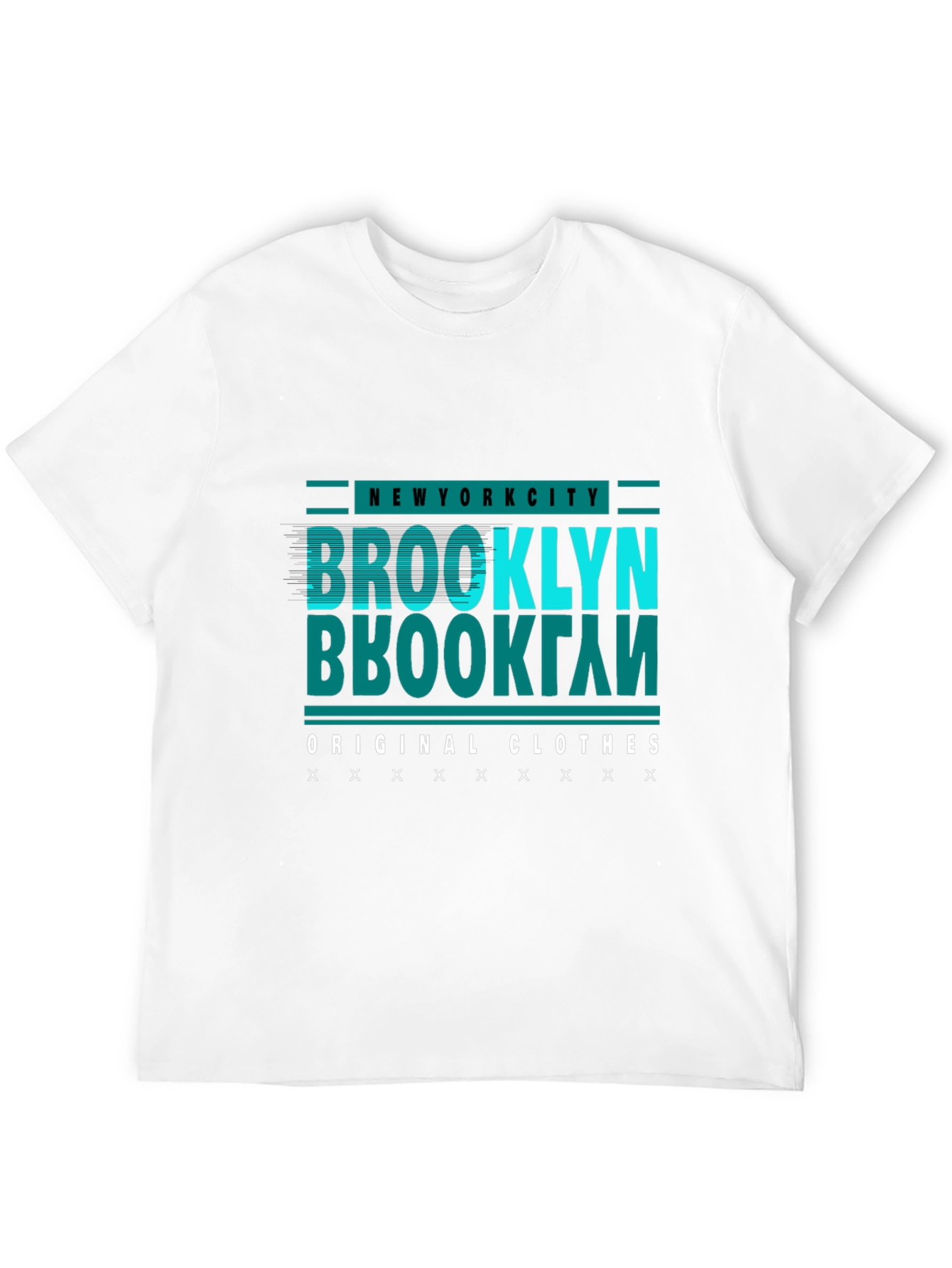 Brooklyn New York City Graphic Tee - Original Clothes