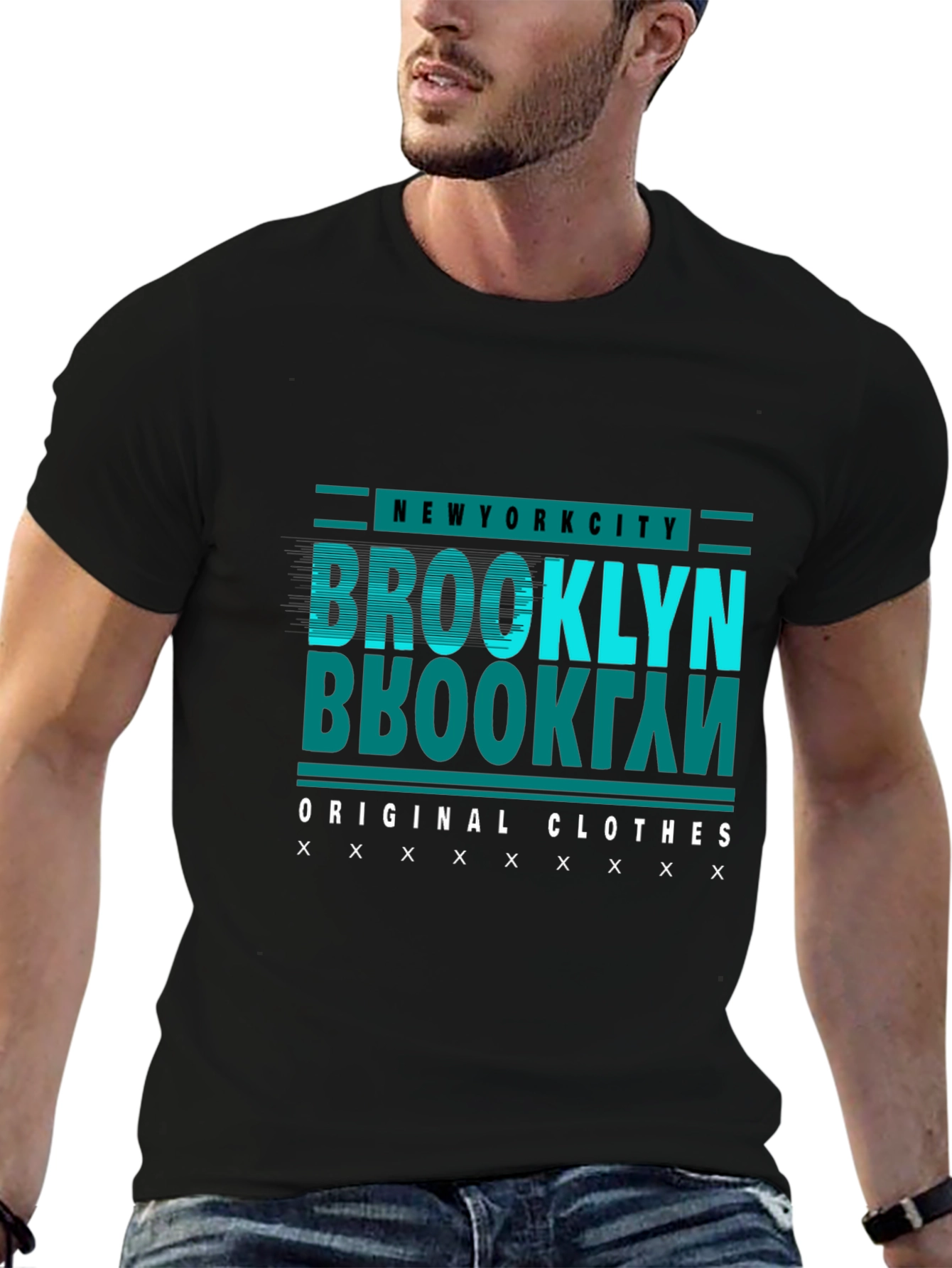 Brooklyn New York City Graphic Tee - Original Clothes
