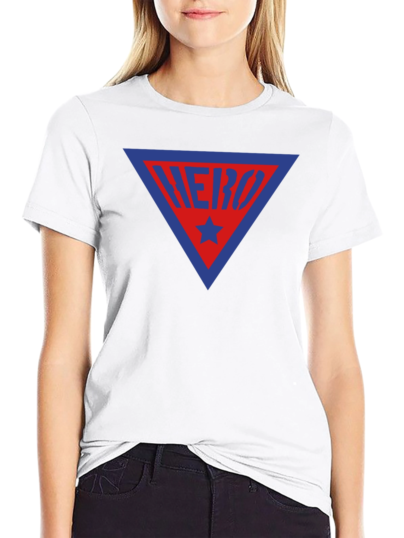 Hero Triangle Graphic Tee - Bold Design
