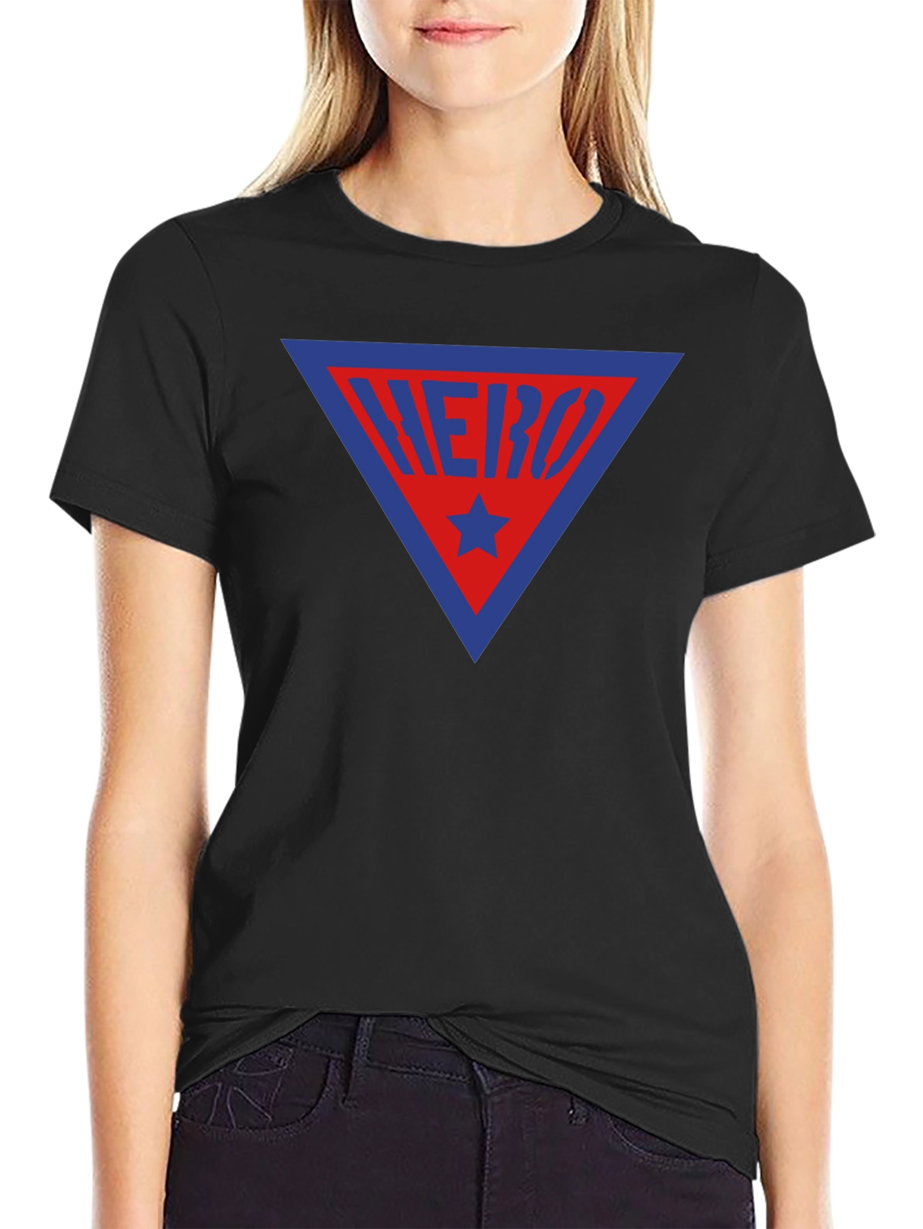 Hero Triangle Graphic Tee - Bold Design