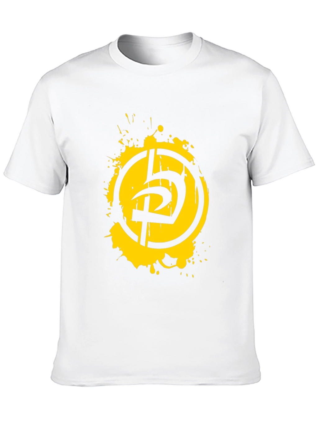 Distressed Logo Black T-Shirt