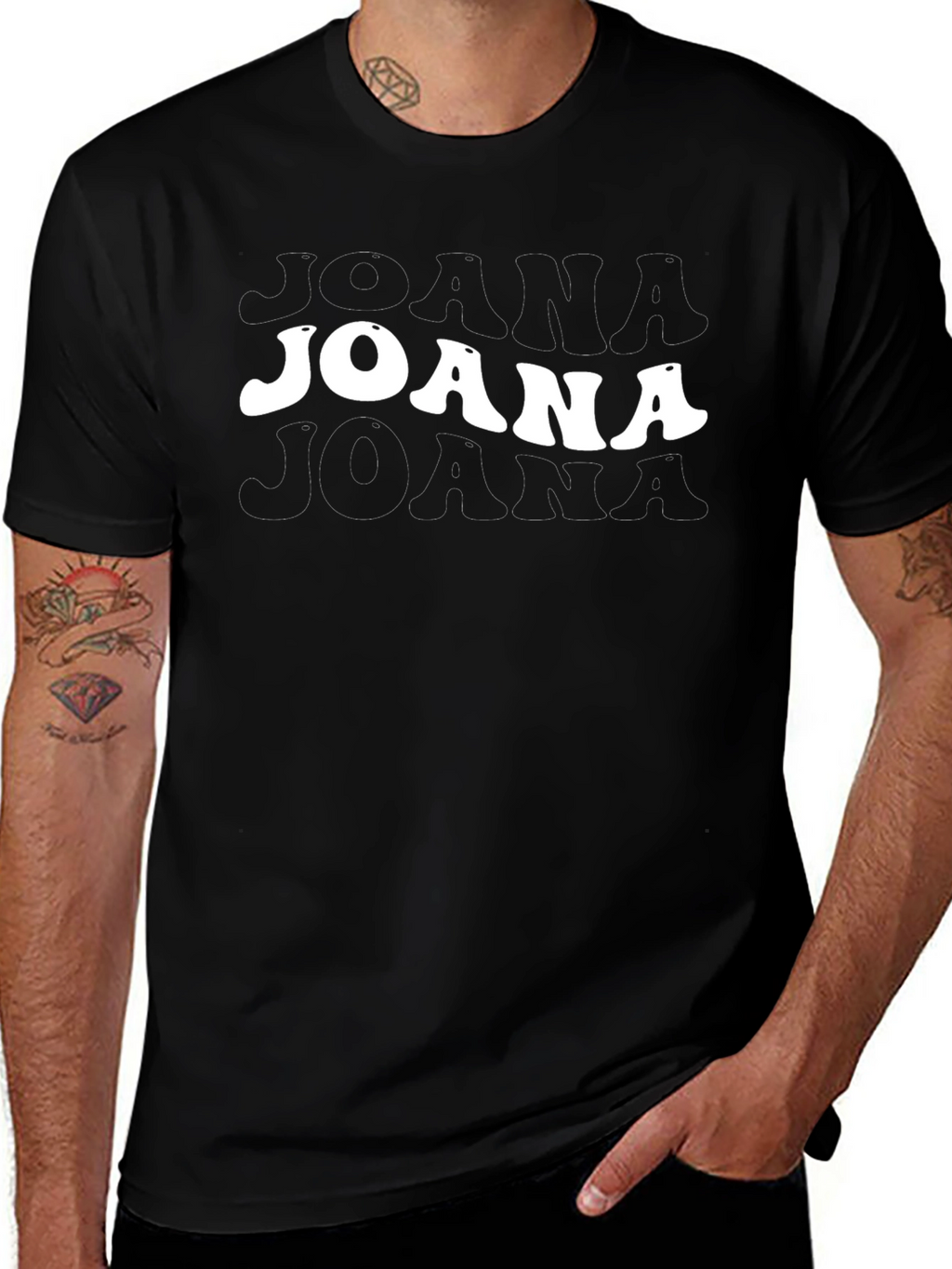 Joana Retro T-Shirt - Stylish Trendy Tee