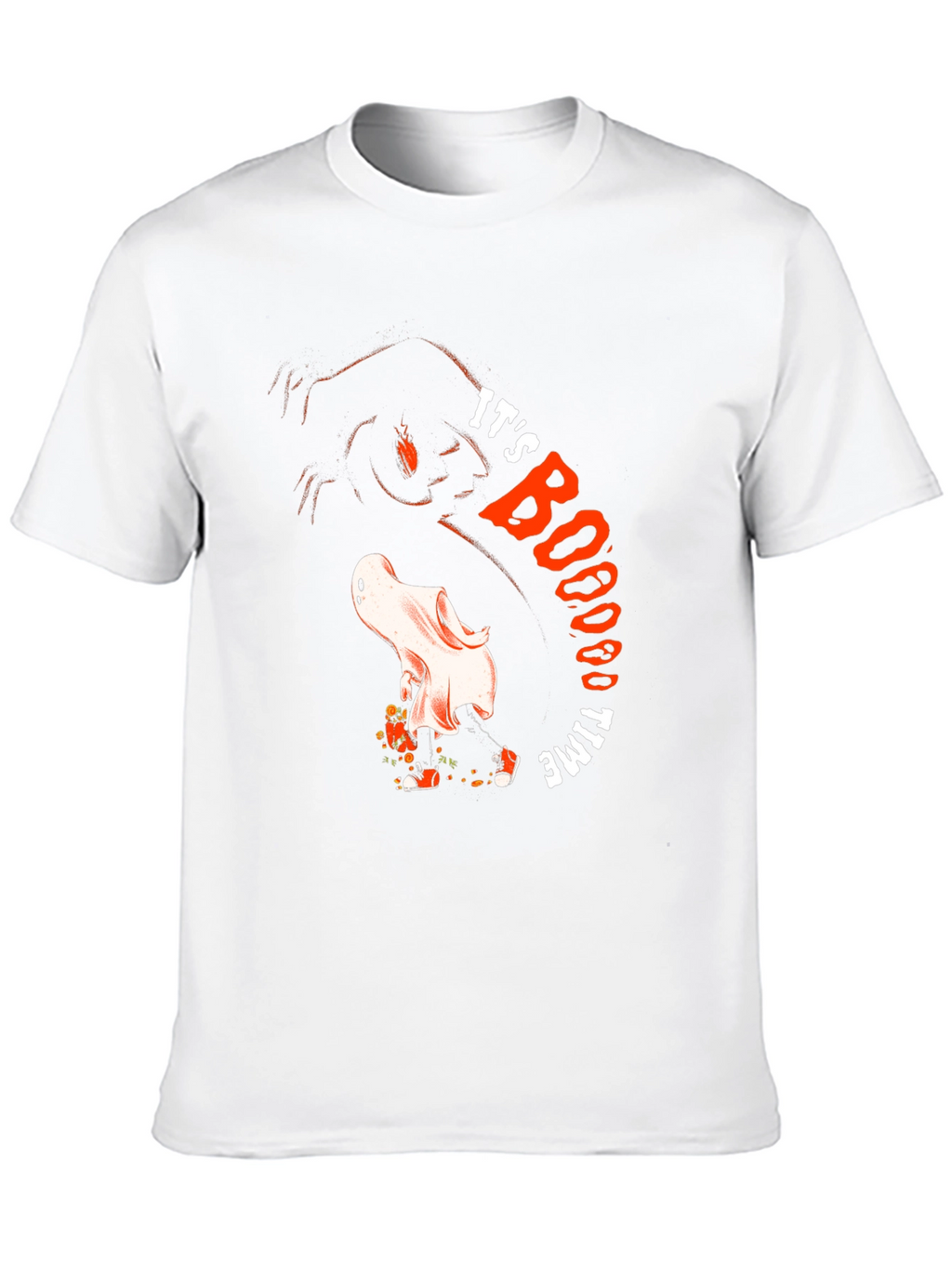 Its BOOO Time Ghost Graphic Tee