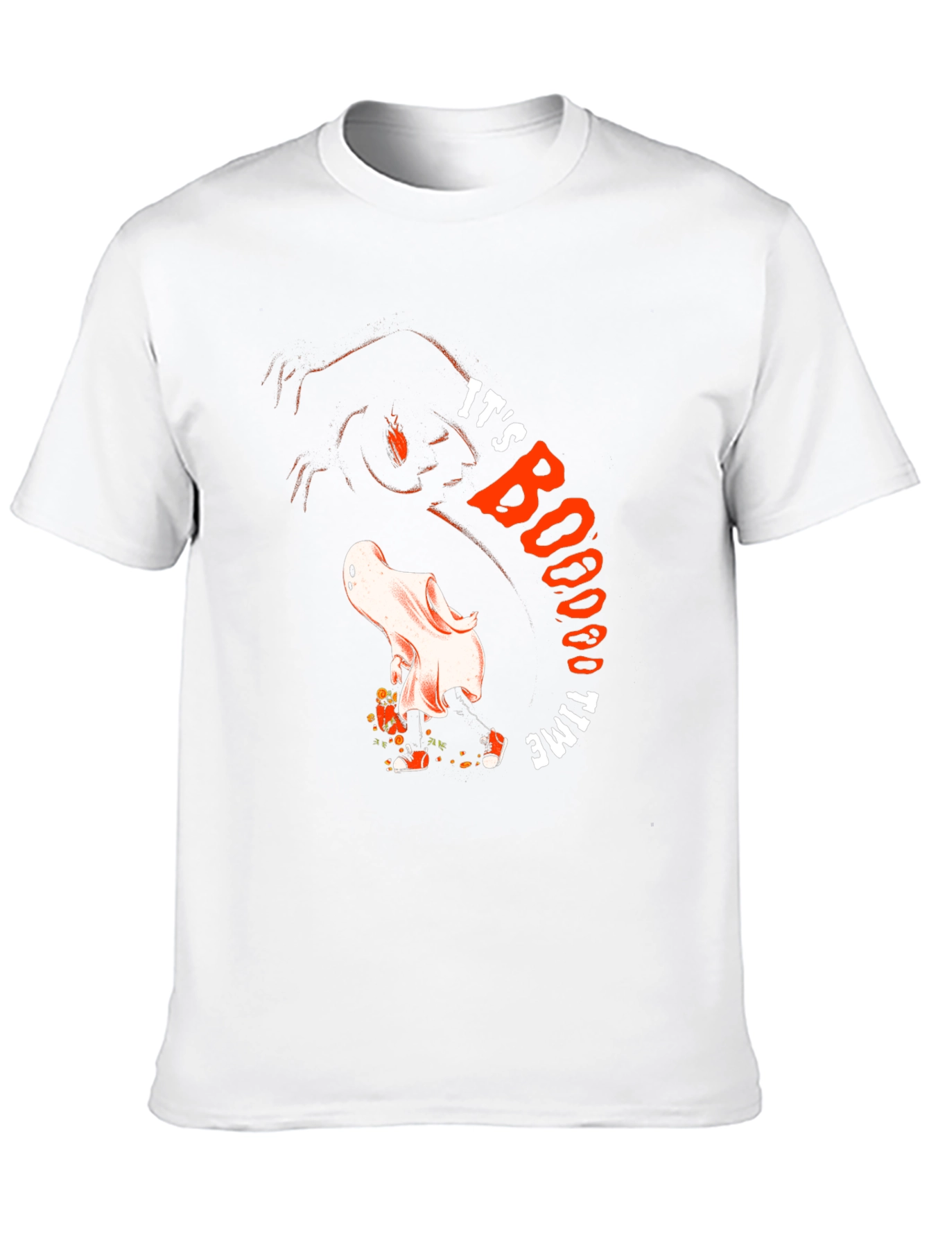Its BOOO Time Ghost Graphic Tee