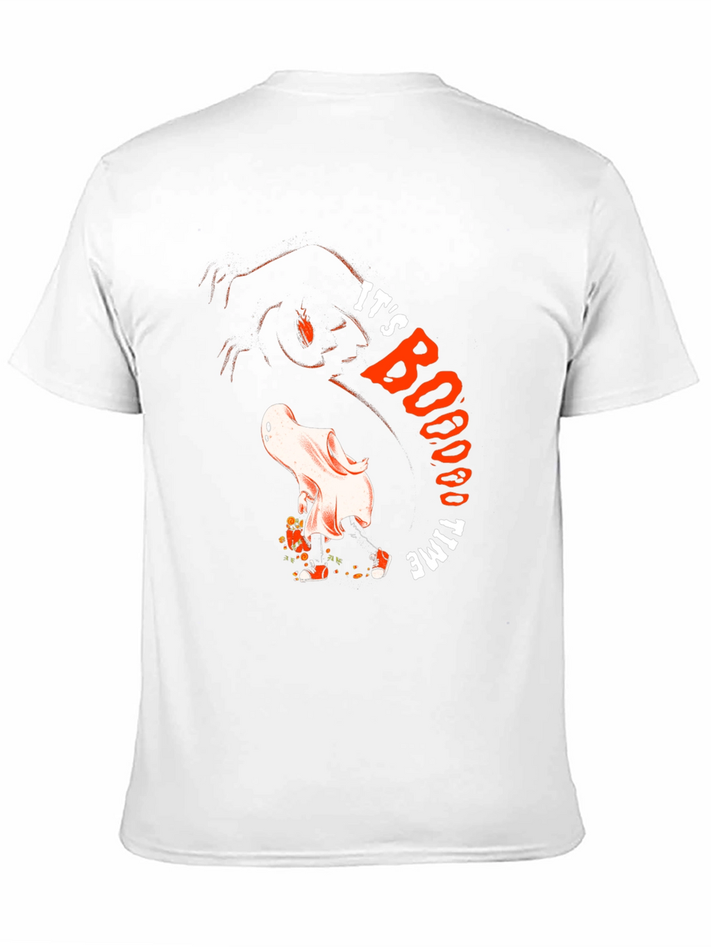 Its BOOO Time Ghost Graphic Tee