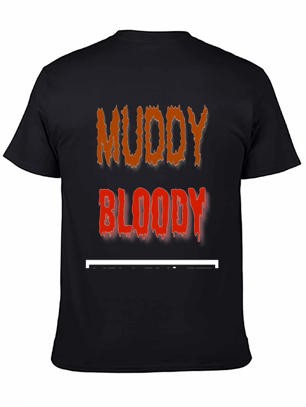 Muddy Bloody T-Shirt - Edgy Graphic Tee