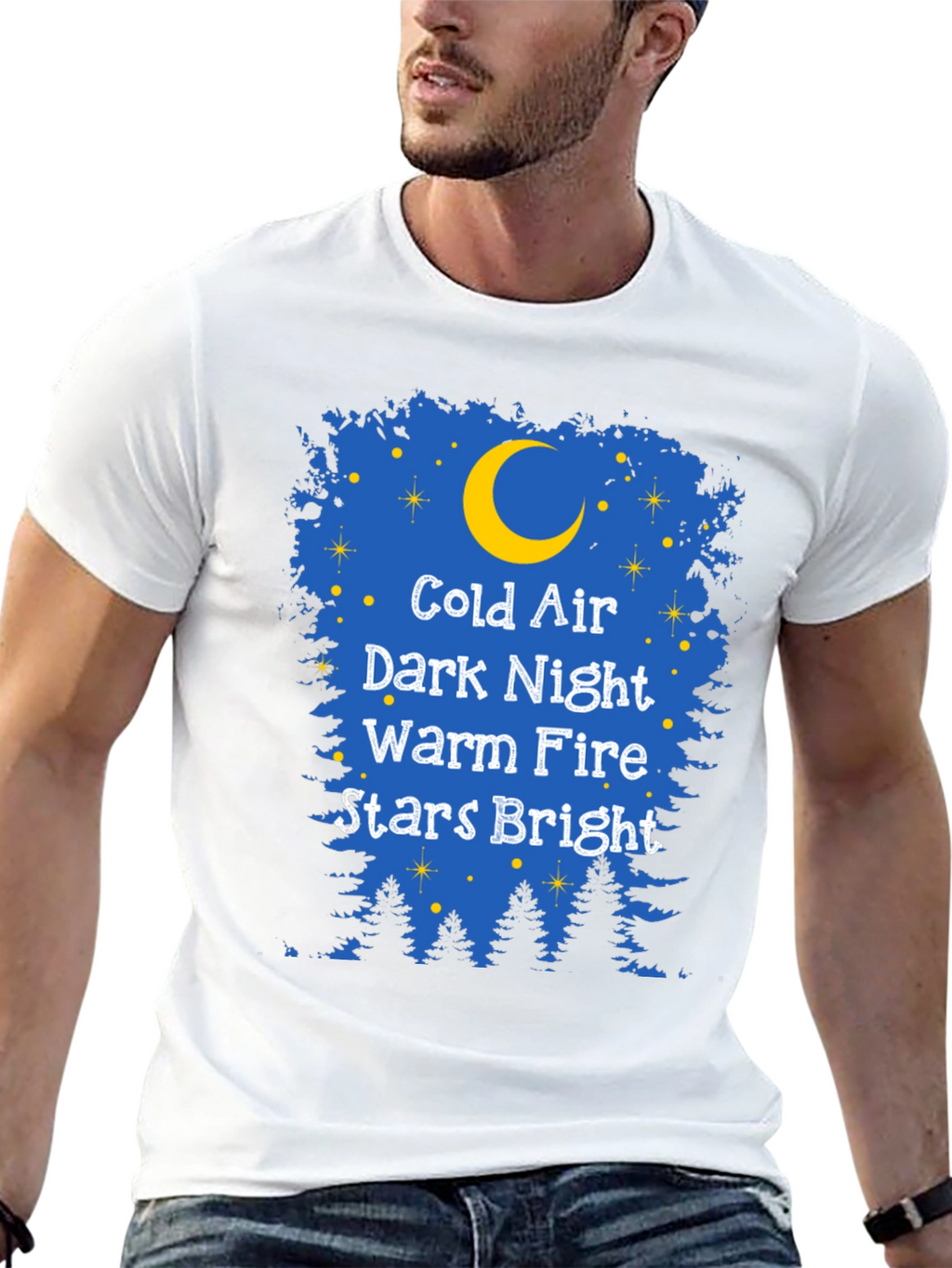 Cold Air Dark Night Graphic Tee