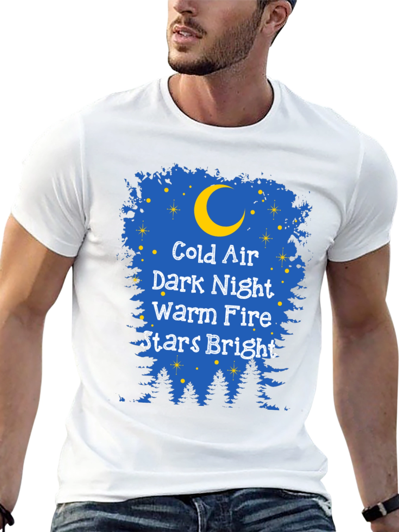 Cold Air Dark Night Graphic Tee
