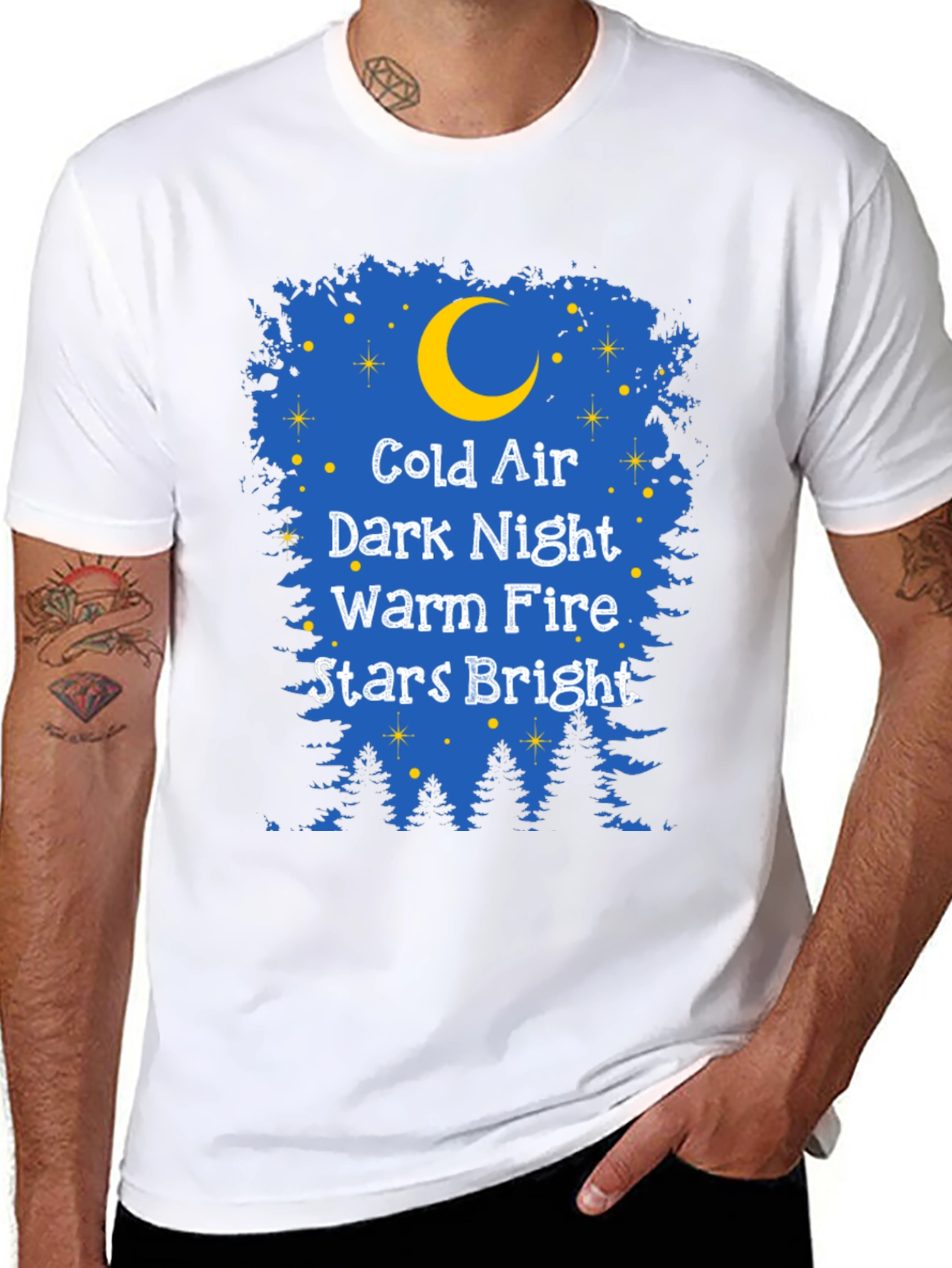Cold Air Dark Night Graphic Tee