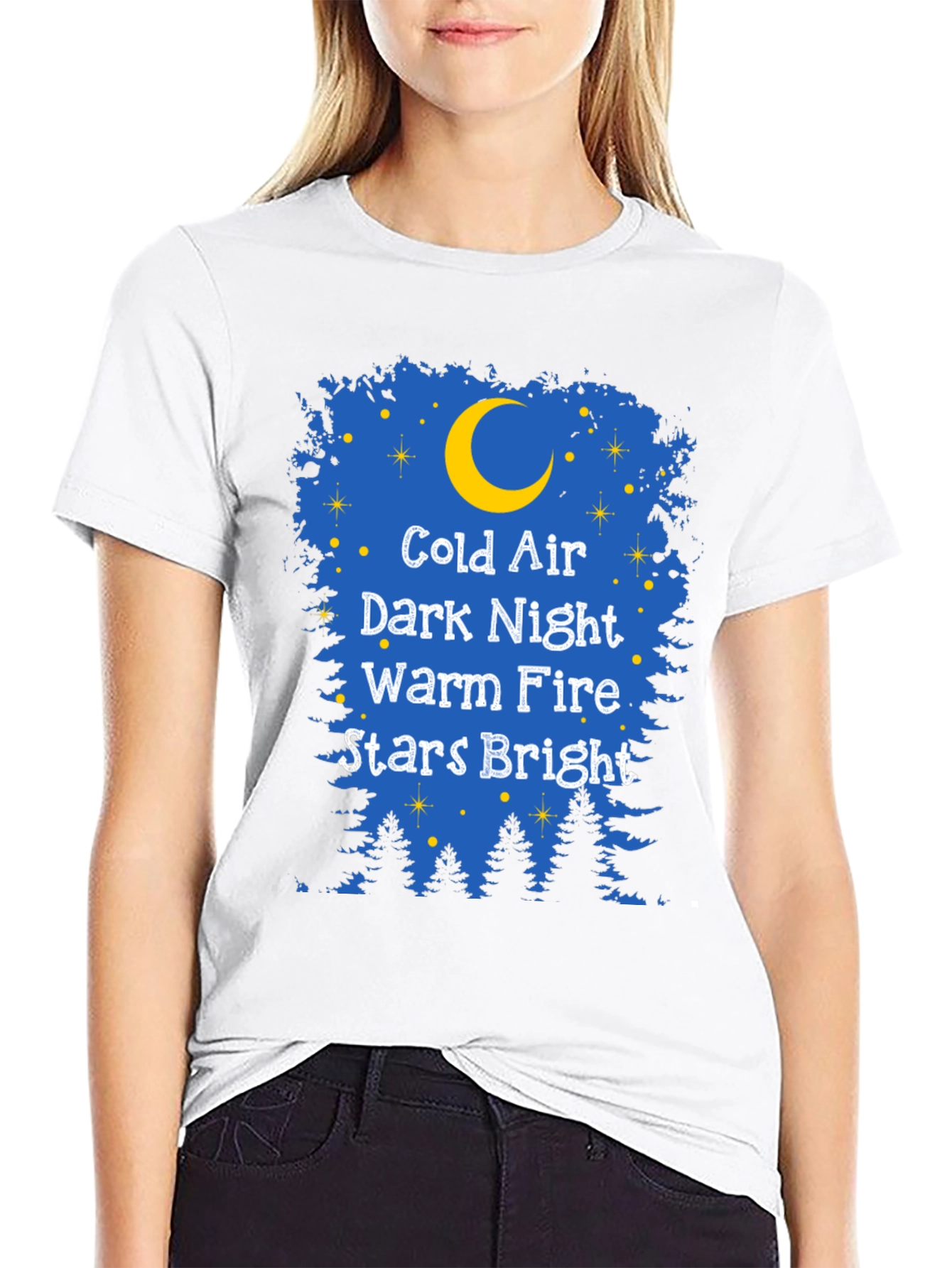 Cold Air Dark Night Graphic Tee