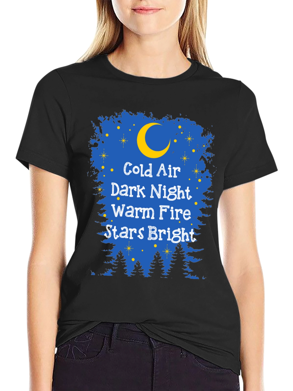 Cold Air Dark Night Graphic Tee