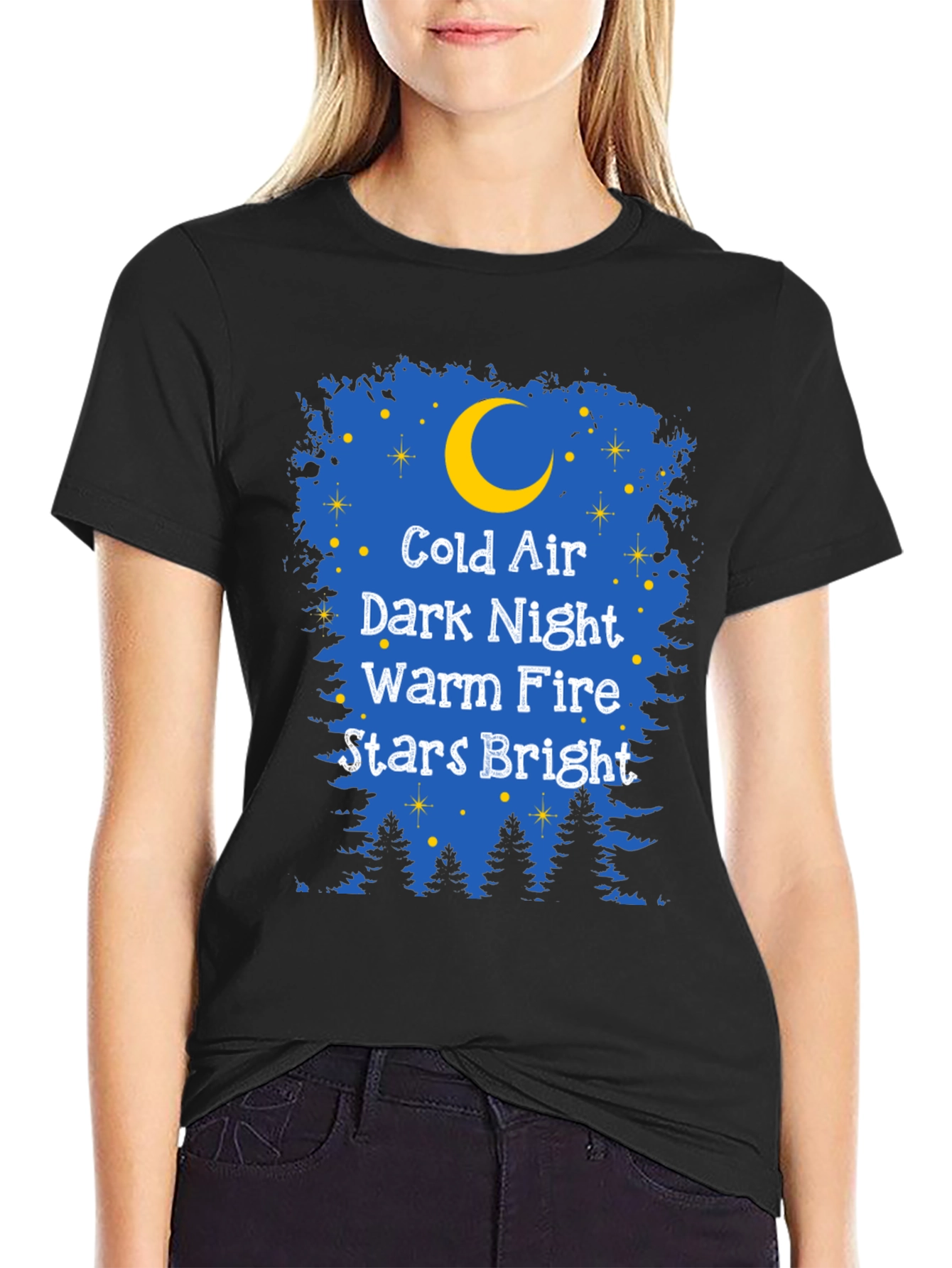 Cold Air Dark Night Graphic Tee