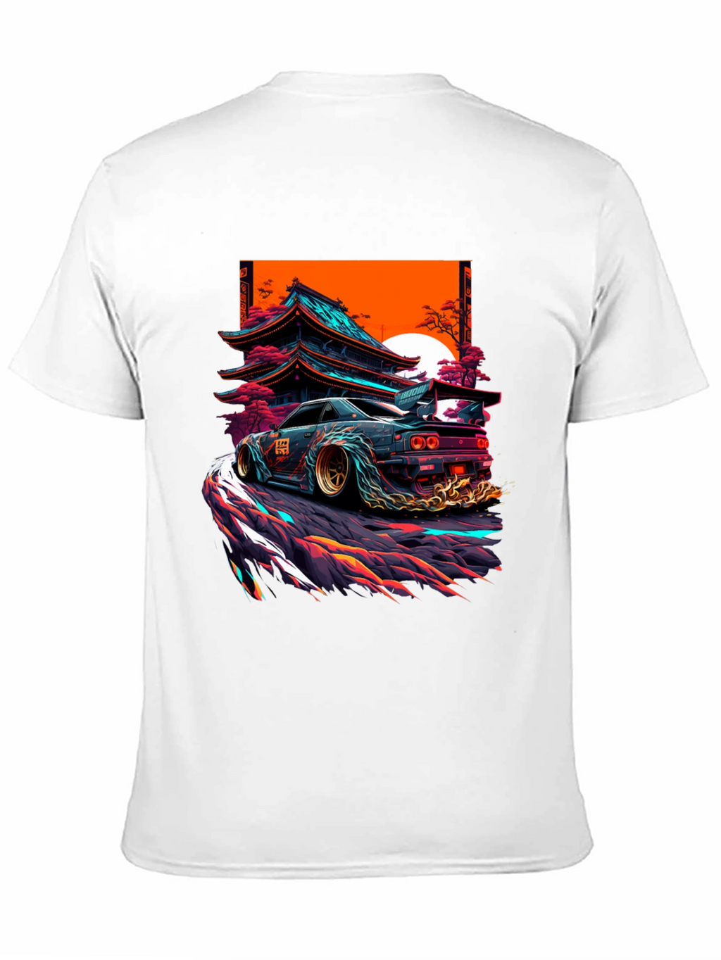 Japanese Drift Car Graphic T-Shirt