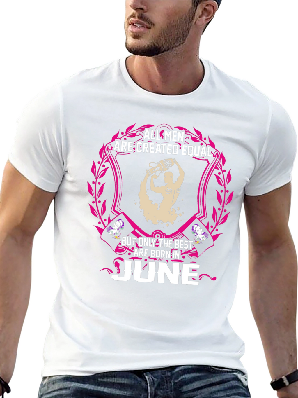 Mens Best Born in June Graphic Tee