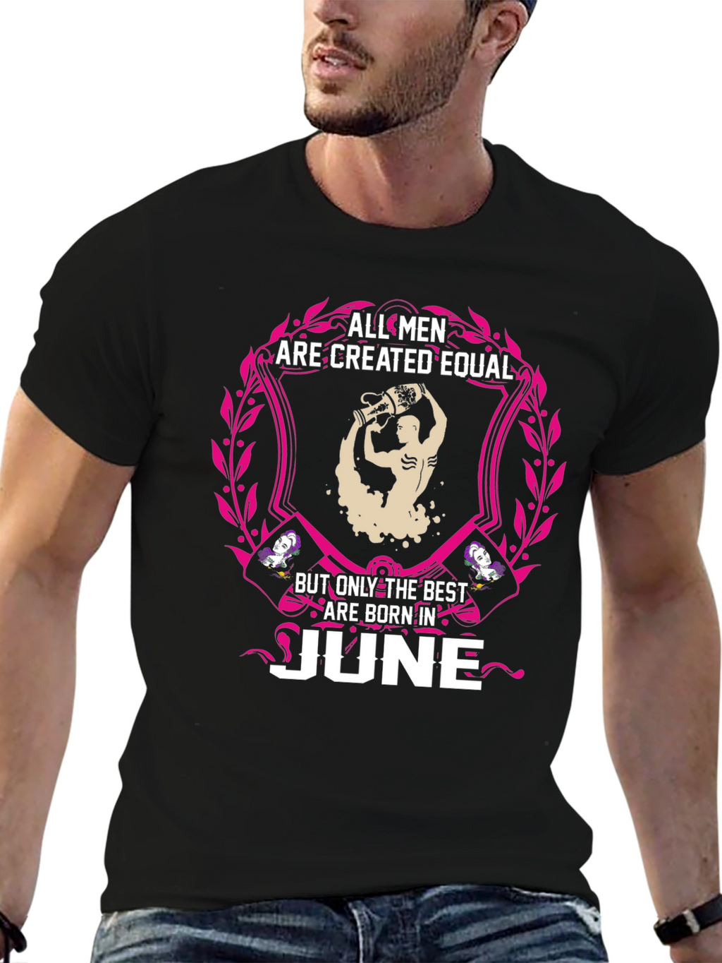 Mens Best Born in June Graphic Tee