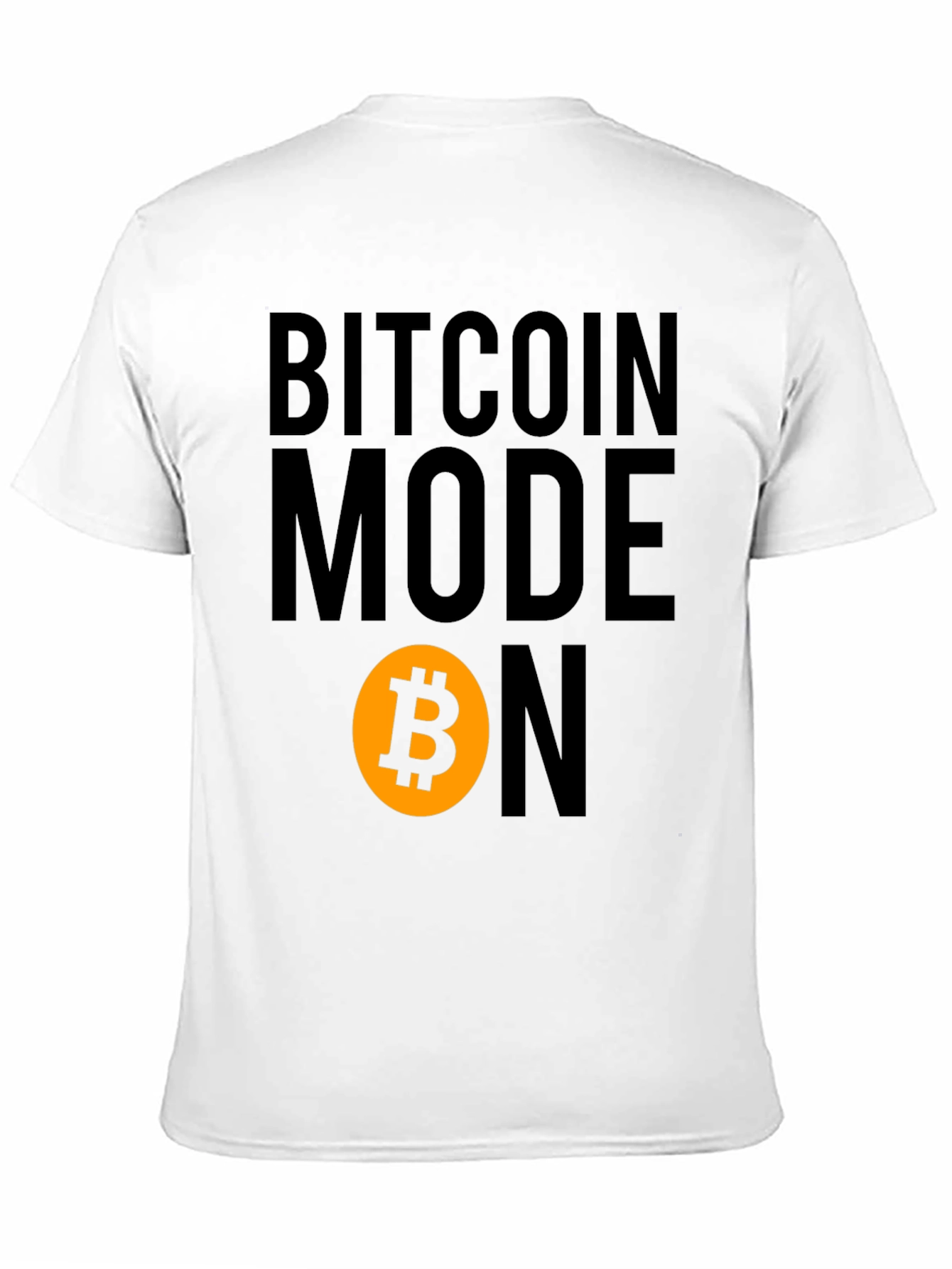 Bitcoin Mode On Graphic Tee - Black