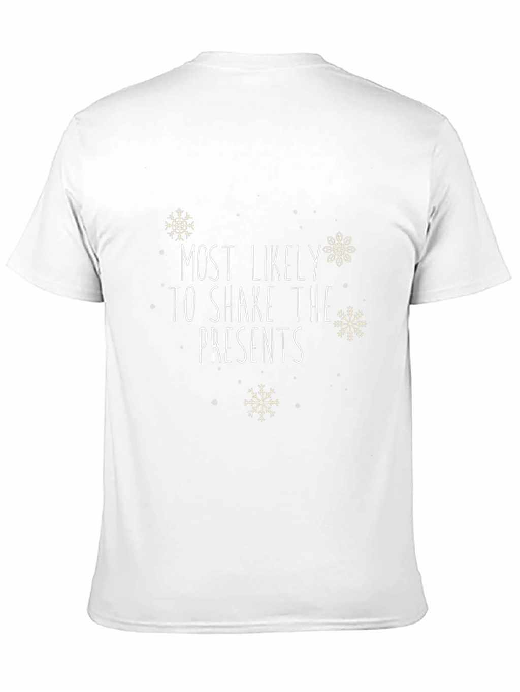 Shake The Presents Black Holiday T-Shirt
