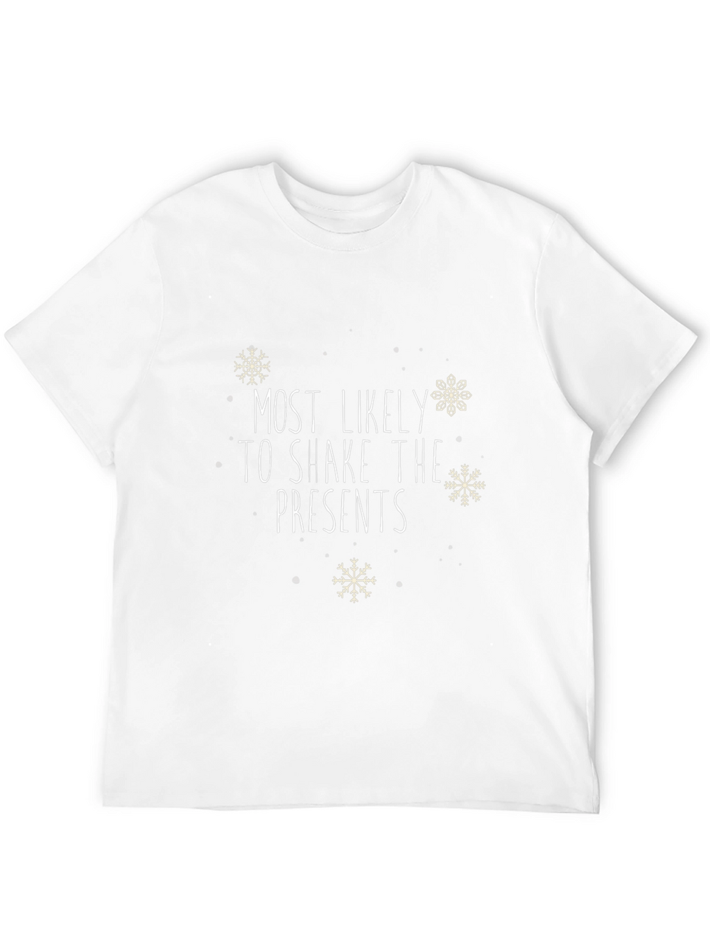 Shake The Presents Black Holiday T-Shirt