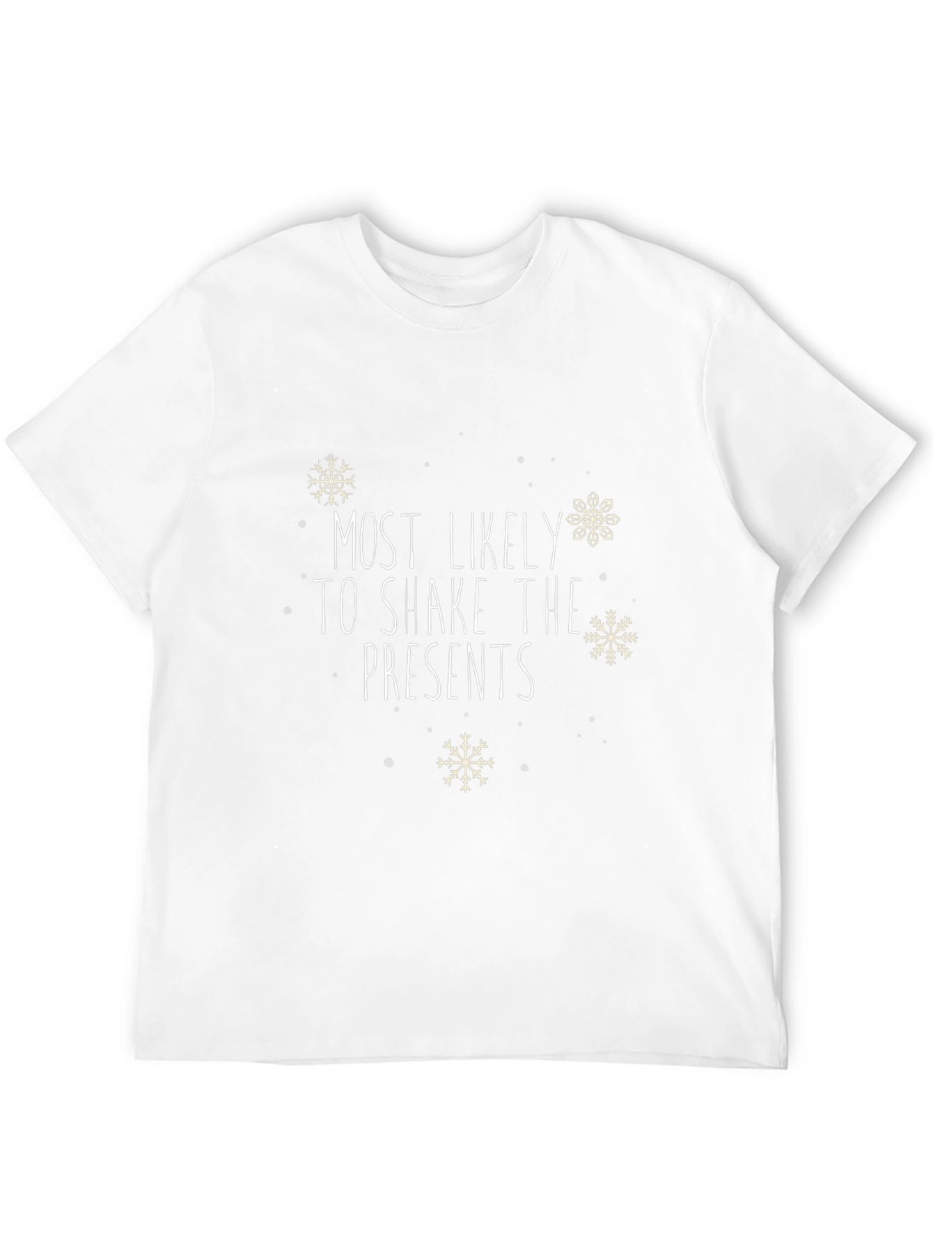 Shake The Presents Black Holiday T-Shirt