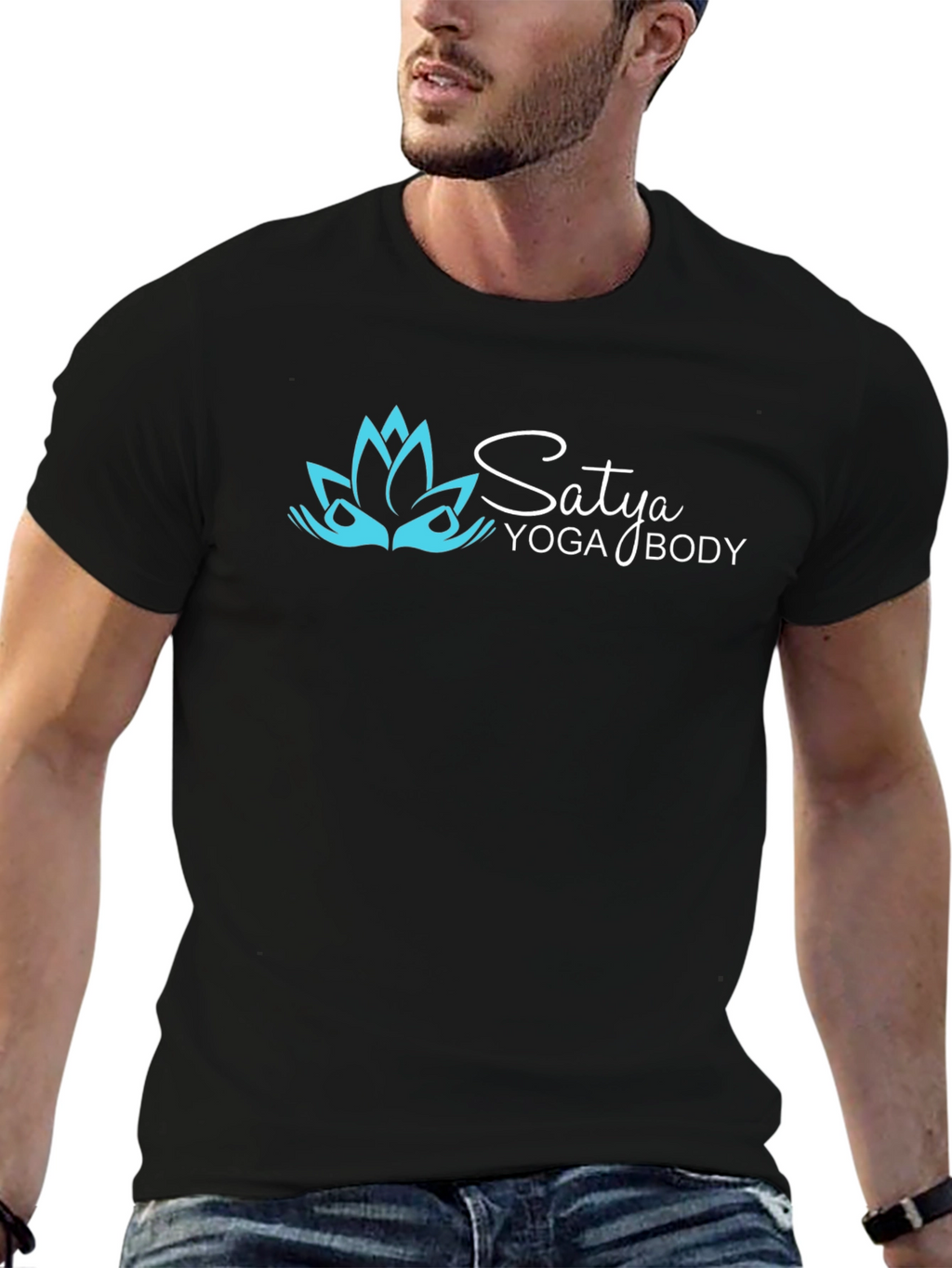 Satya Yoga Body Black T-Shirt
