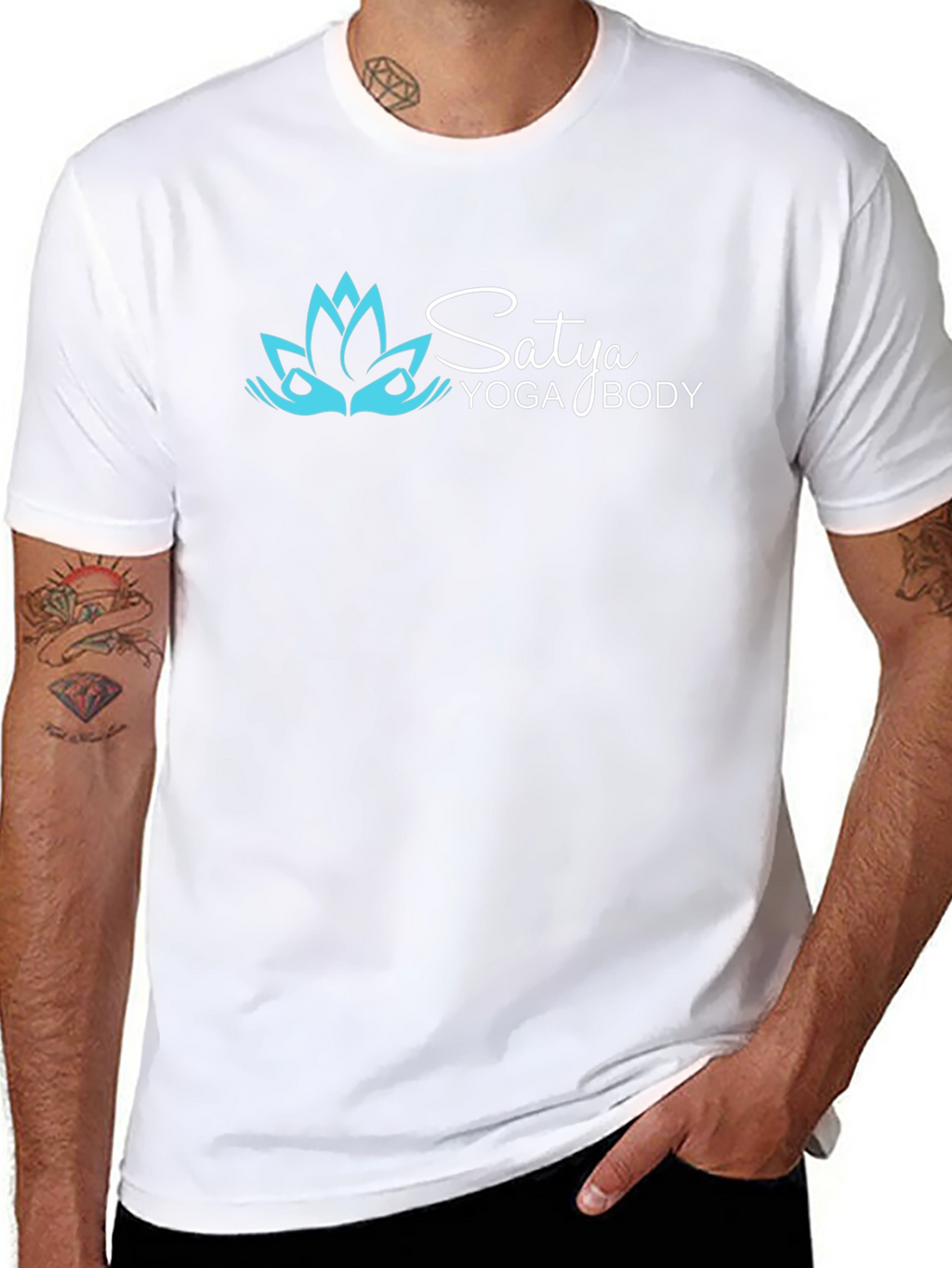 Satya Yoga Body Black T-Shirt