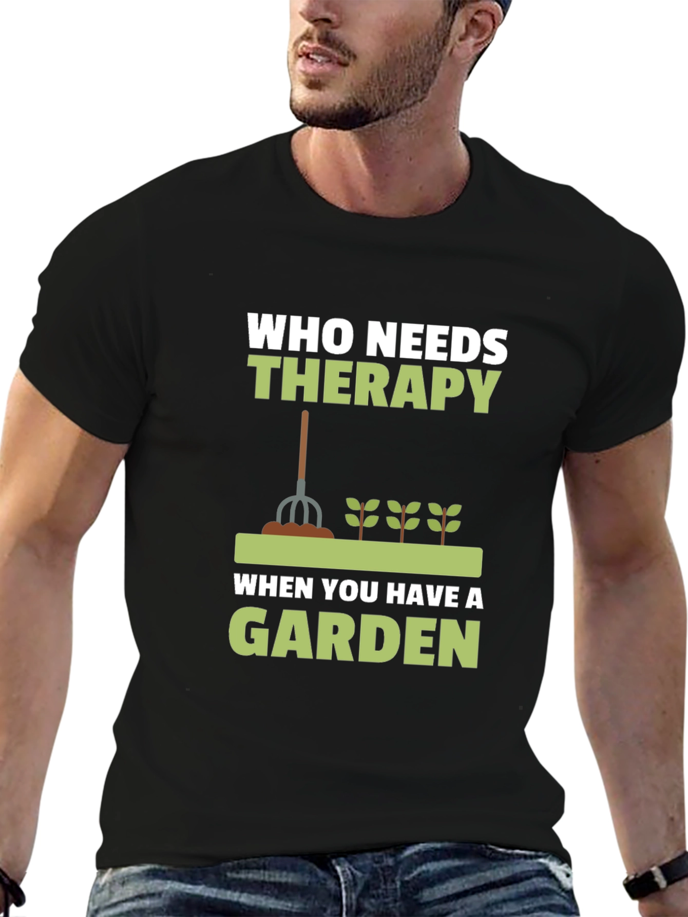Gardeners Therapy T-Shirt - Gardening Apparel
