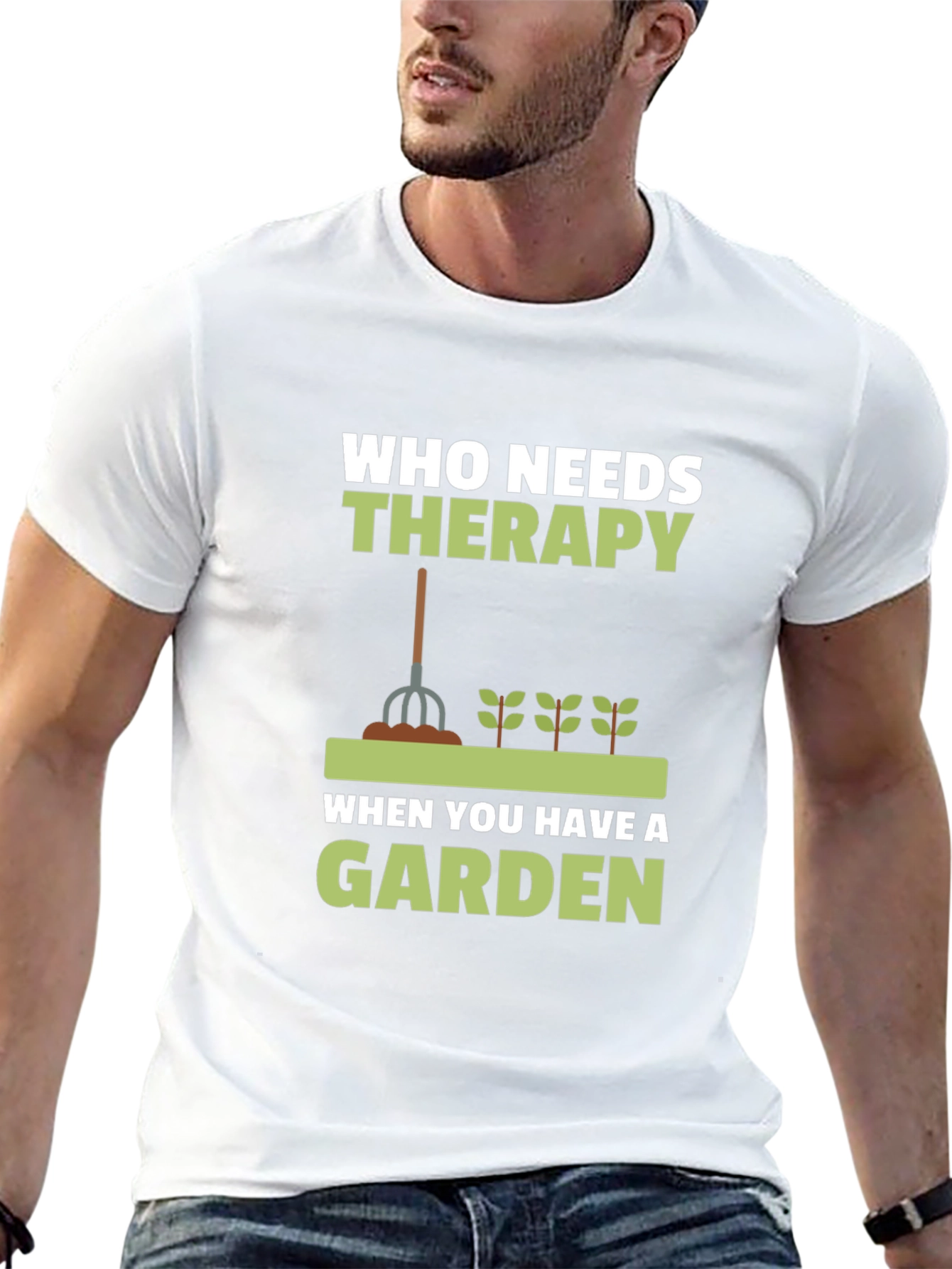 Gardeners Therapy T-Shirt - Gardening Apparel