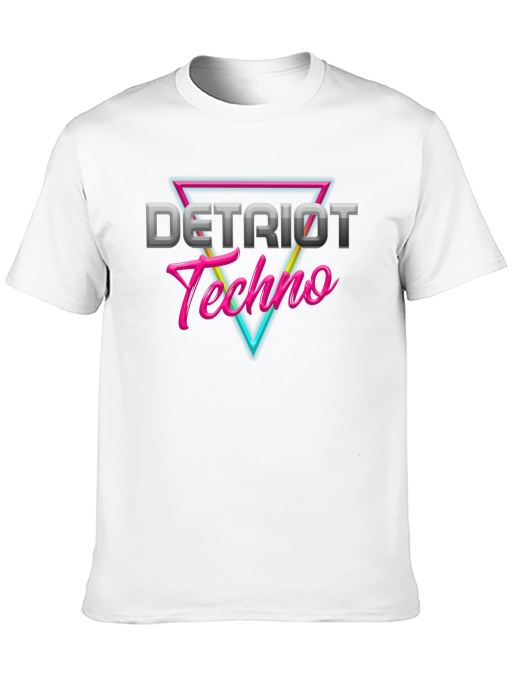 Detroit Techno Retro T-Shirt
