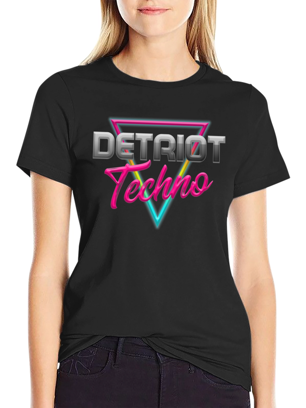 Detroit Techno Retro T-Shirt