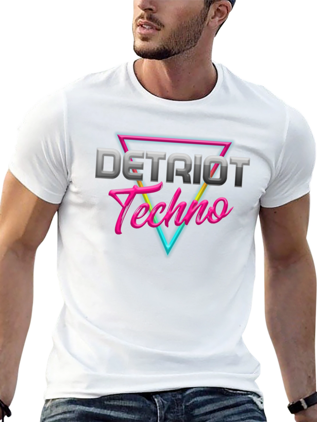 Detroit Techno Retro T-Shirt