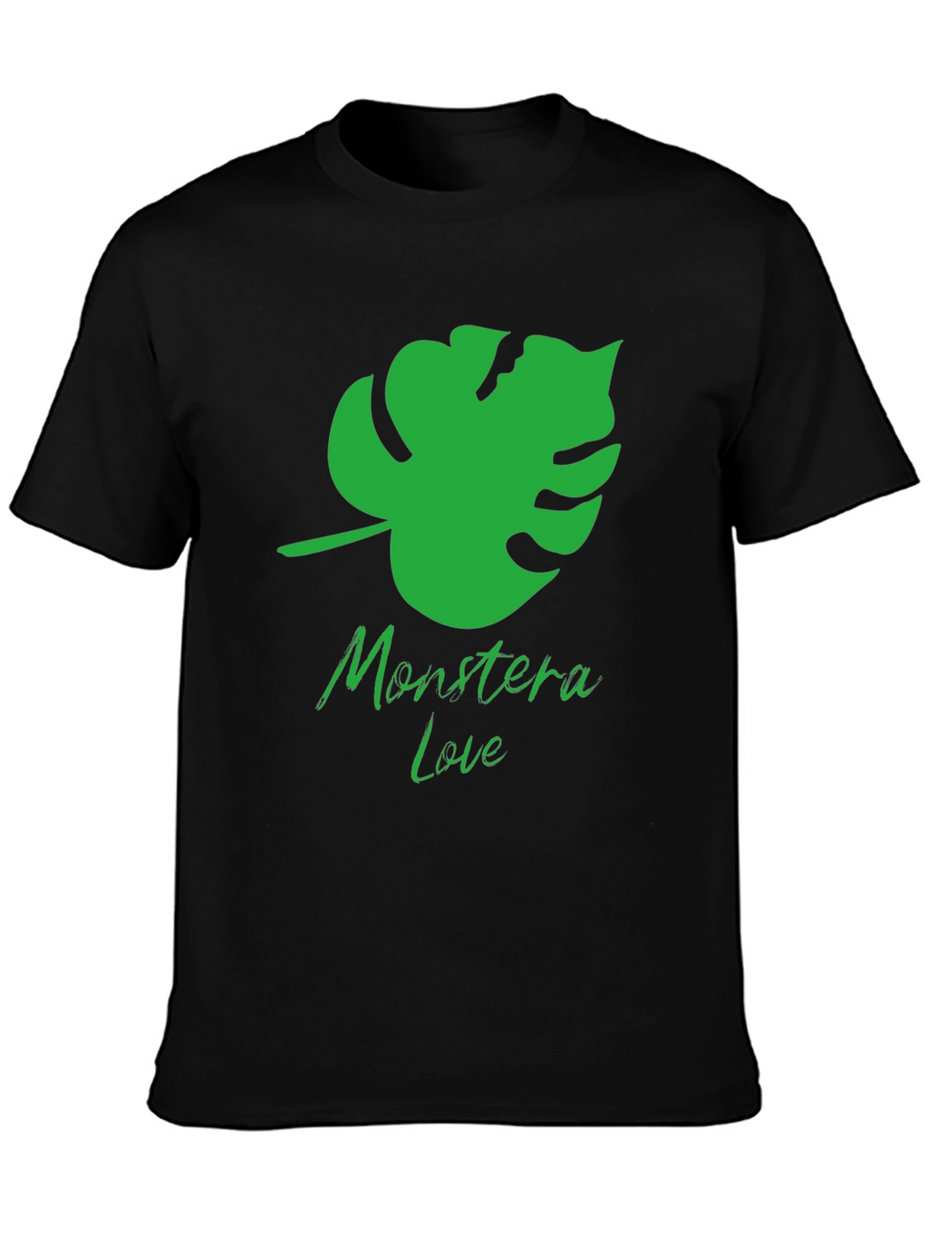 Monstera Leaf Graphic T-Shirt - Tropical Plant Lover Tee