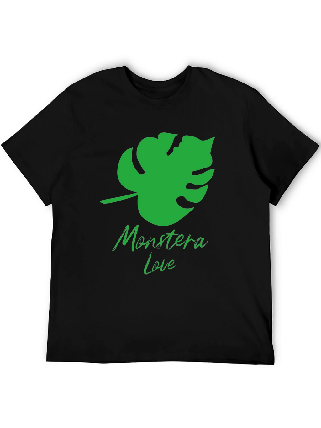 Monstera Leaf Graphic T-Shirt - Tropical Plant Lover Tee