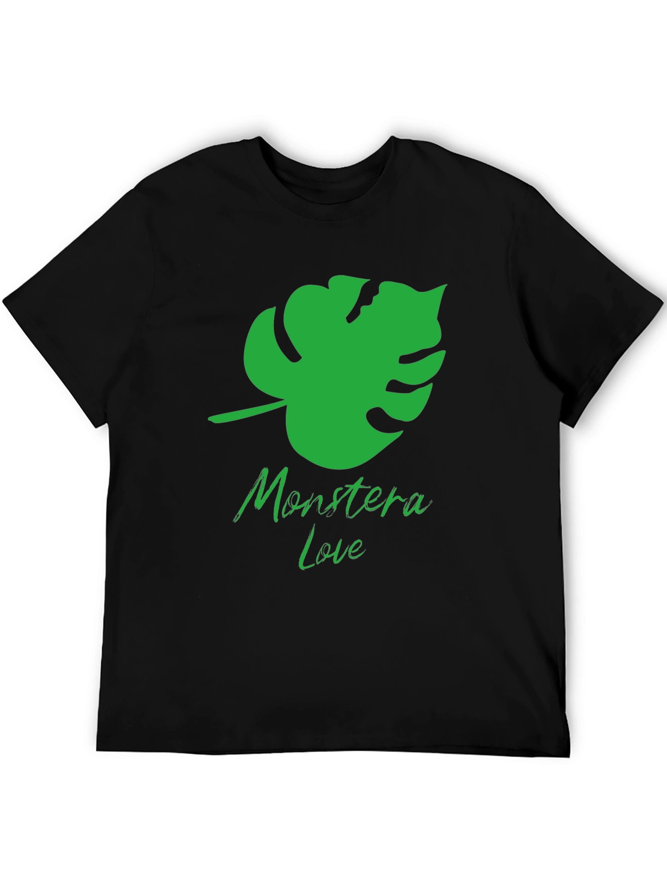 Monstera Leaf Graphic T-Shirt - Tropical Plant Lover Tee