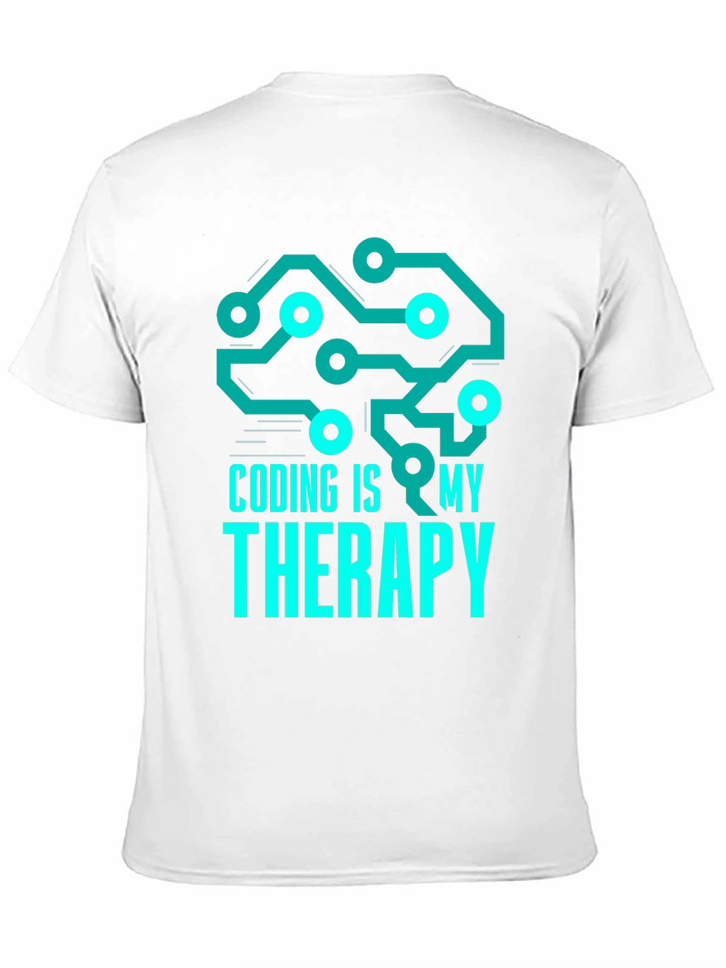 Coding is My Therapy T-Shirt - Programmer Gift
