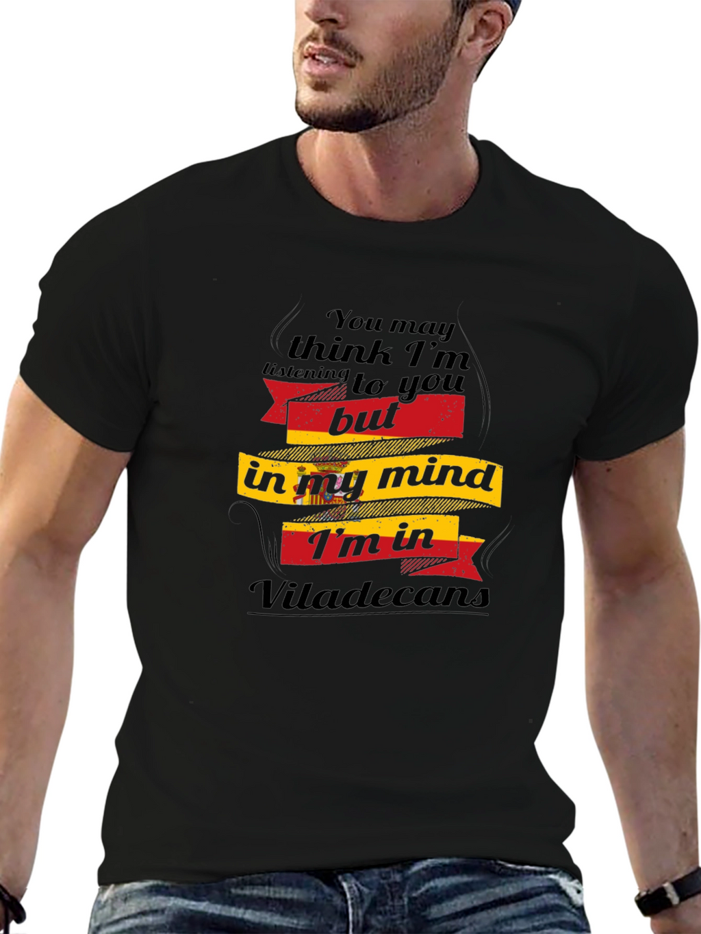 Viladecans Mind T-Shirt - Spain Flag