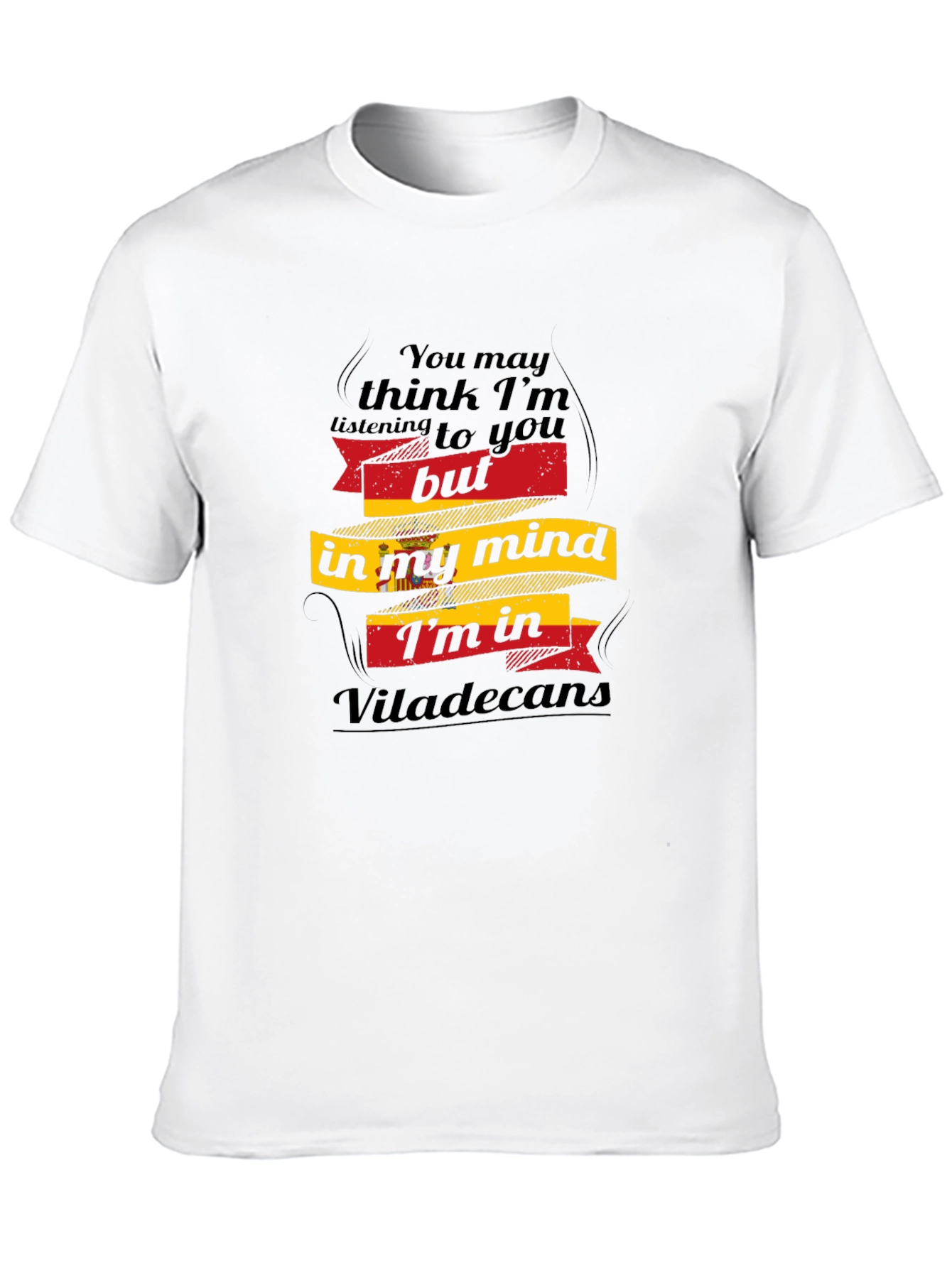 Viladecans Mind T-Shirt - Spain Flag