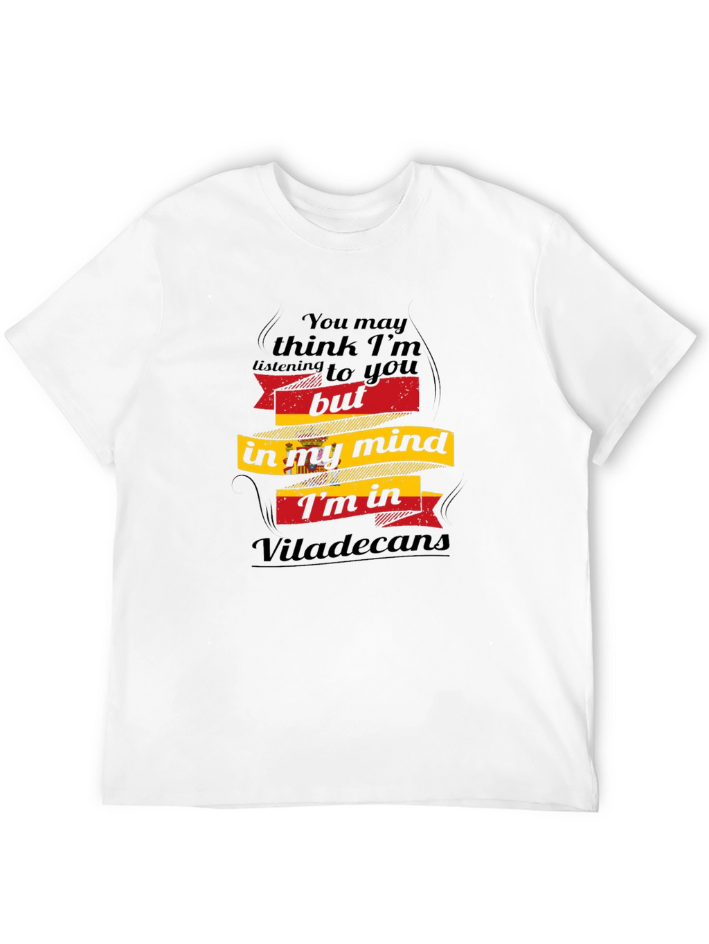 Viladecans Mind T-Shirt - Spain Flag