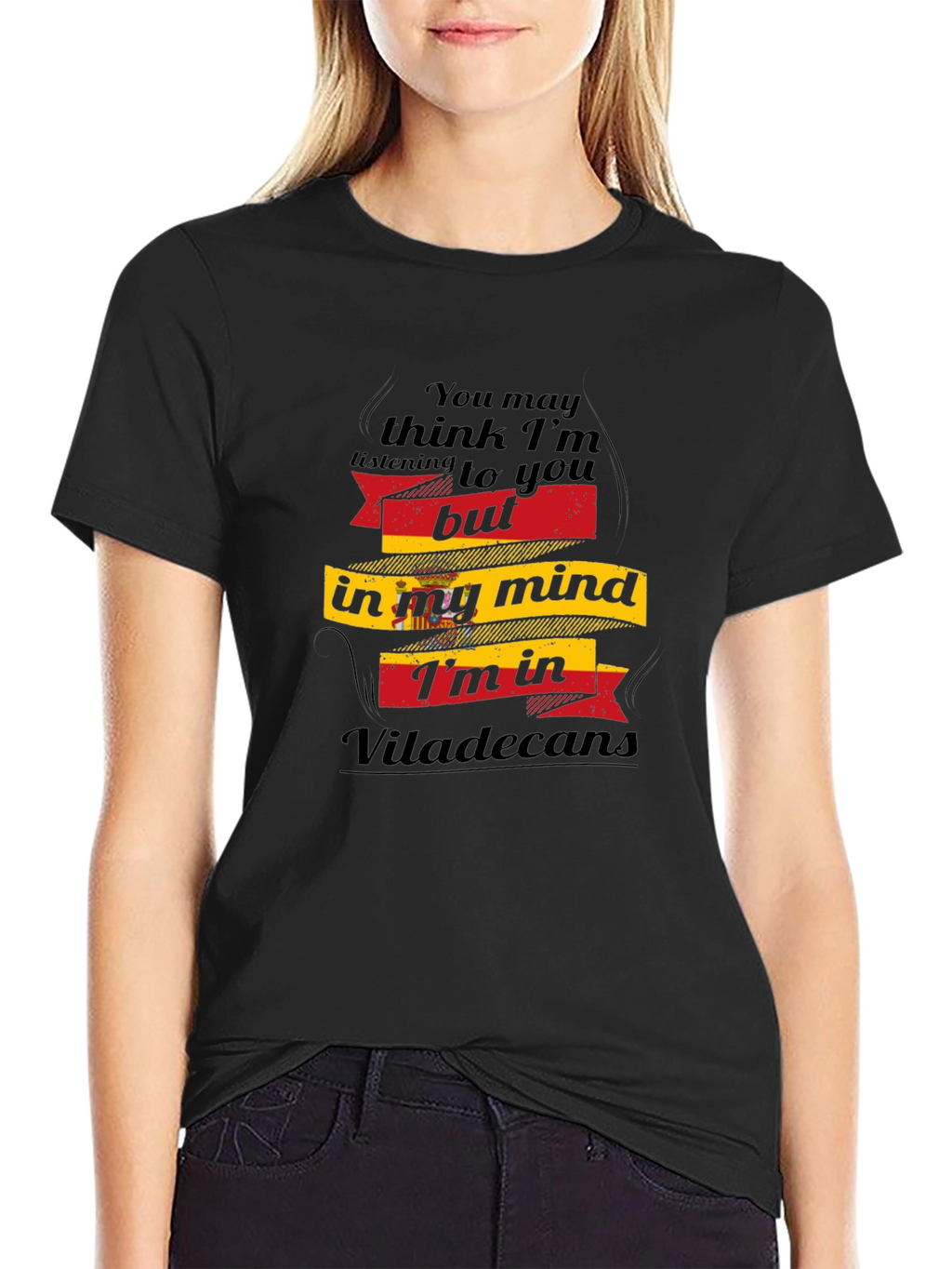 Viladecans Mind T-Shirt - Spain Flag