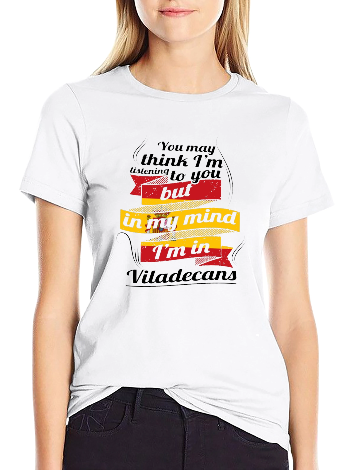 Viladecans Mind T-Shirt - Spain Flag