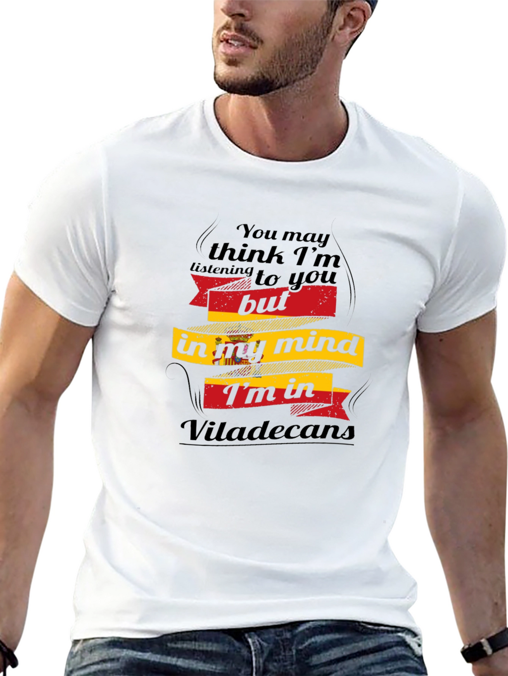 Viladecans Mind T-Shirt - Spain Flag