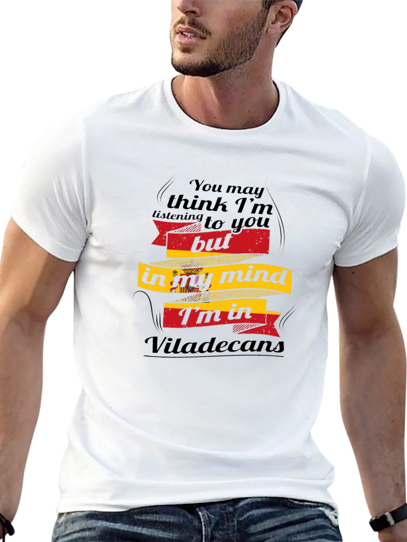 Viladecans Mind T-Shirt - Spain Flag