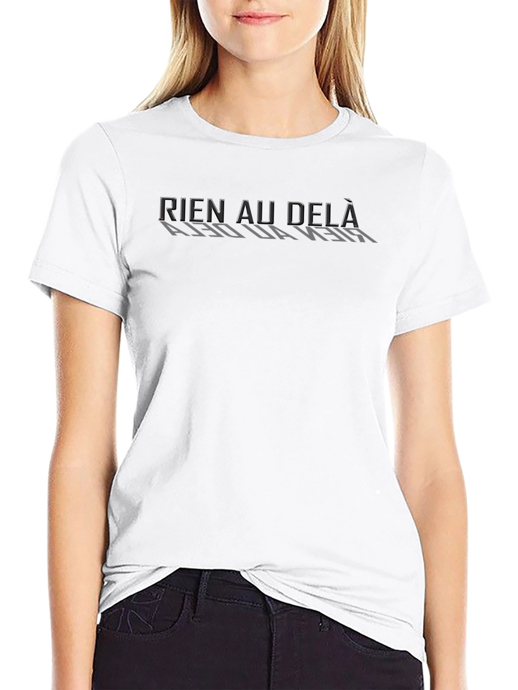 Rien Au Dela Black T-Shirt