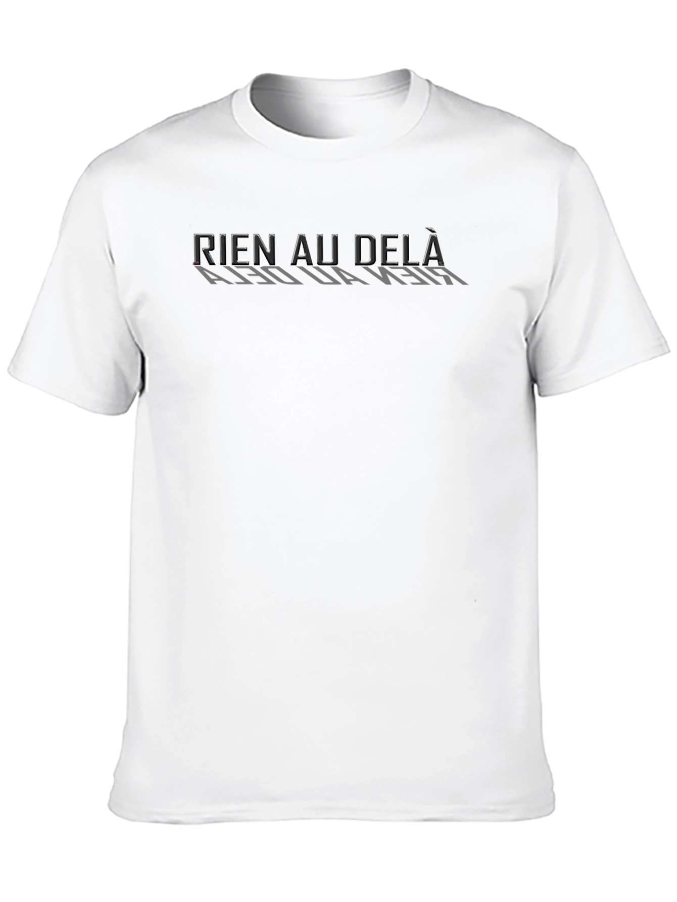 Rien Au Dela Black T-Shirt
